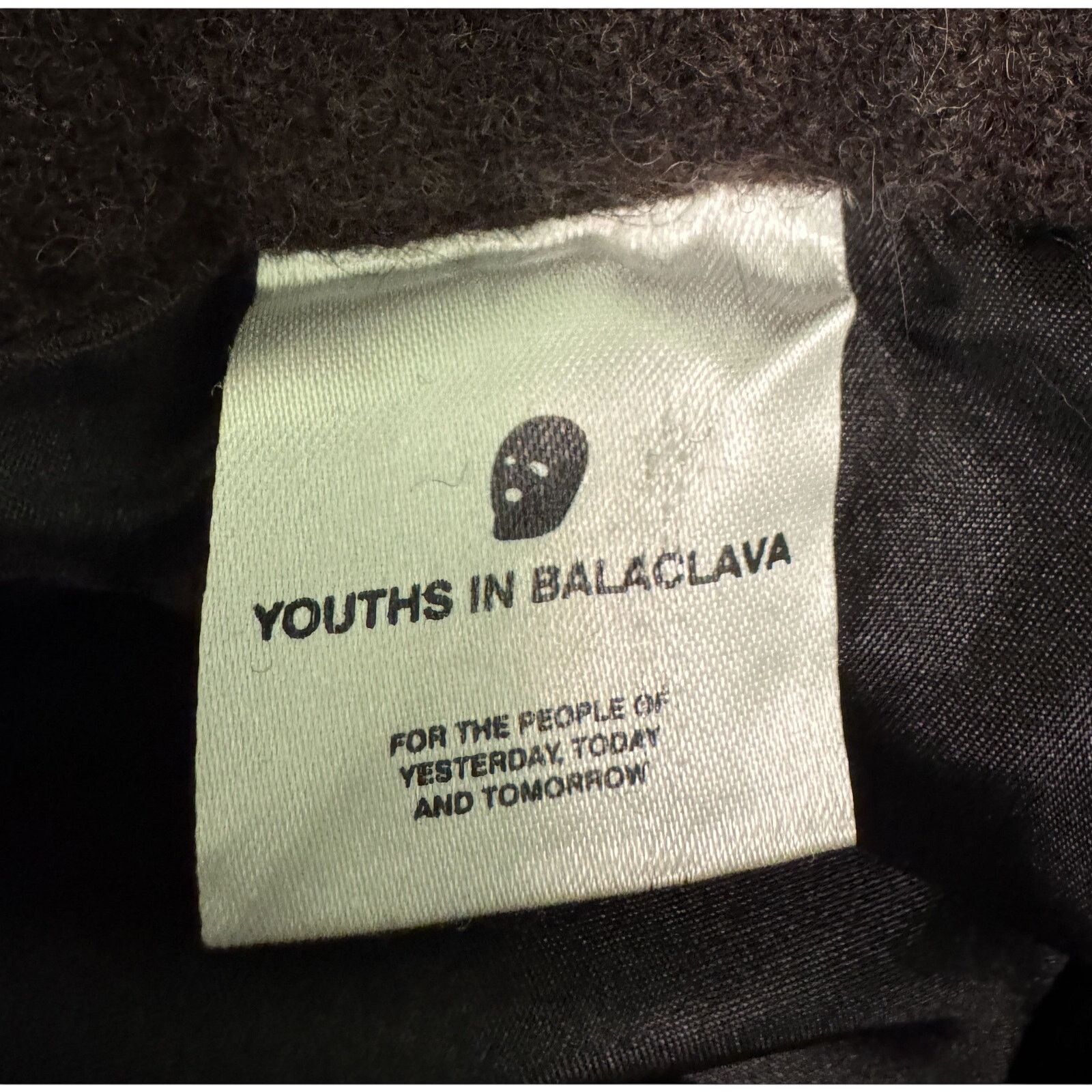 Youths In Balaclava Brown Brushed Wool Trousers Size US 34 / EU 50 - 7 Thumbnail