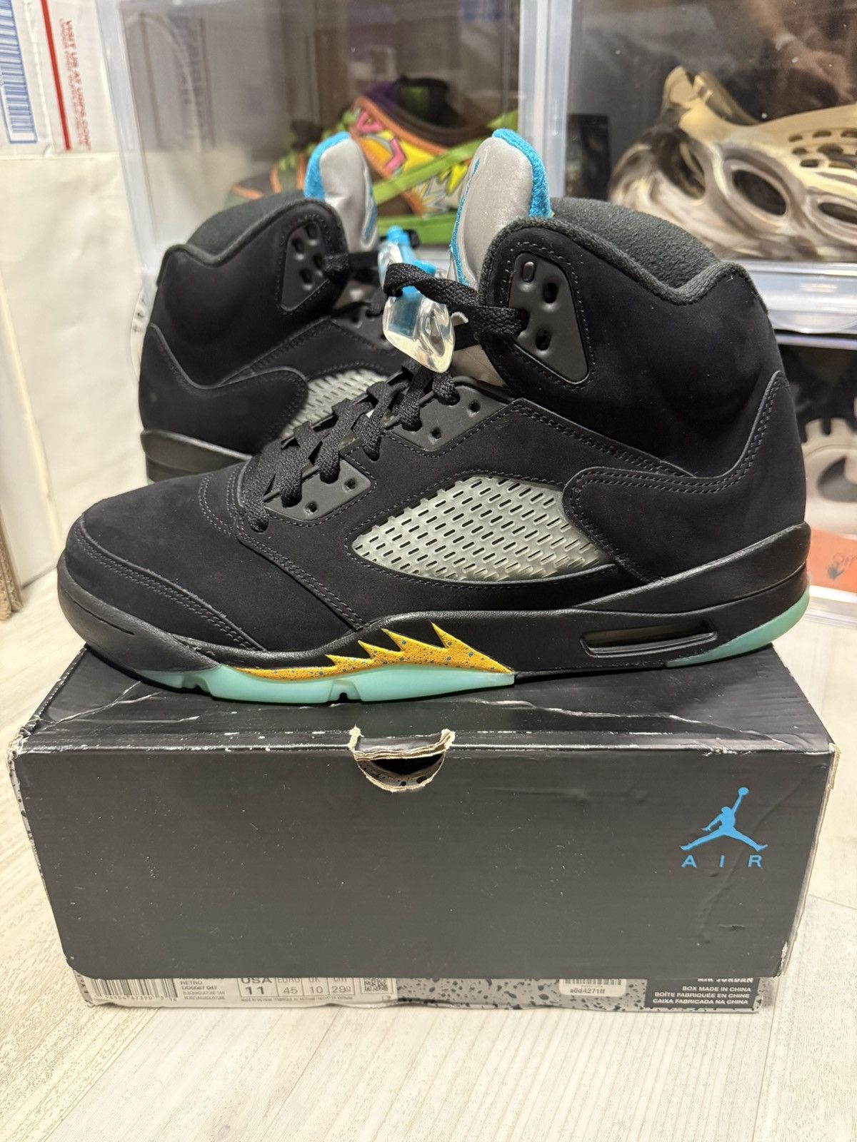 Jordan Brand Air Jordan 5 Retro Aqua Size US 11 / EU 44 - 1 Thumbnail