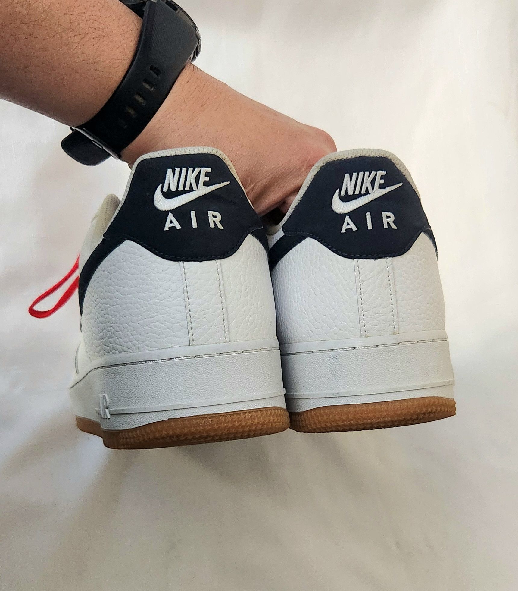 Nike Nike Air Force 1 Low '07 White Obsidian CI0057-100 SZ 13 Size US 13 / EU 46 - 10 Thumbnail