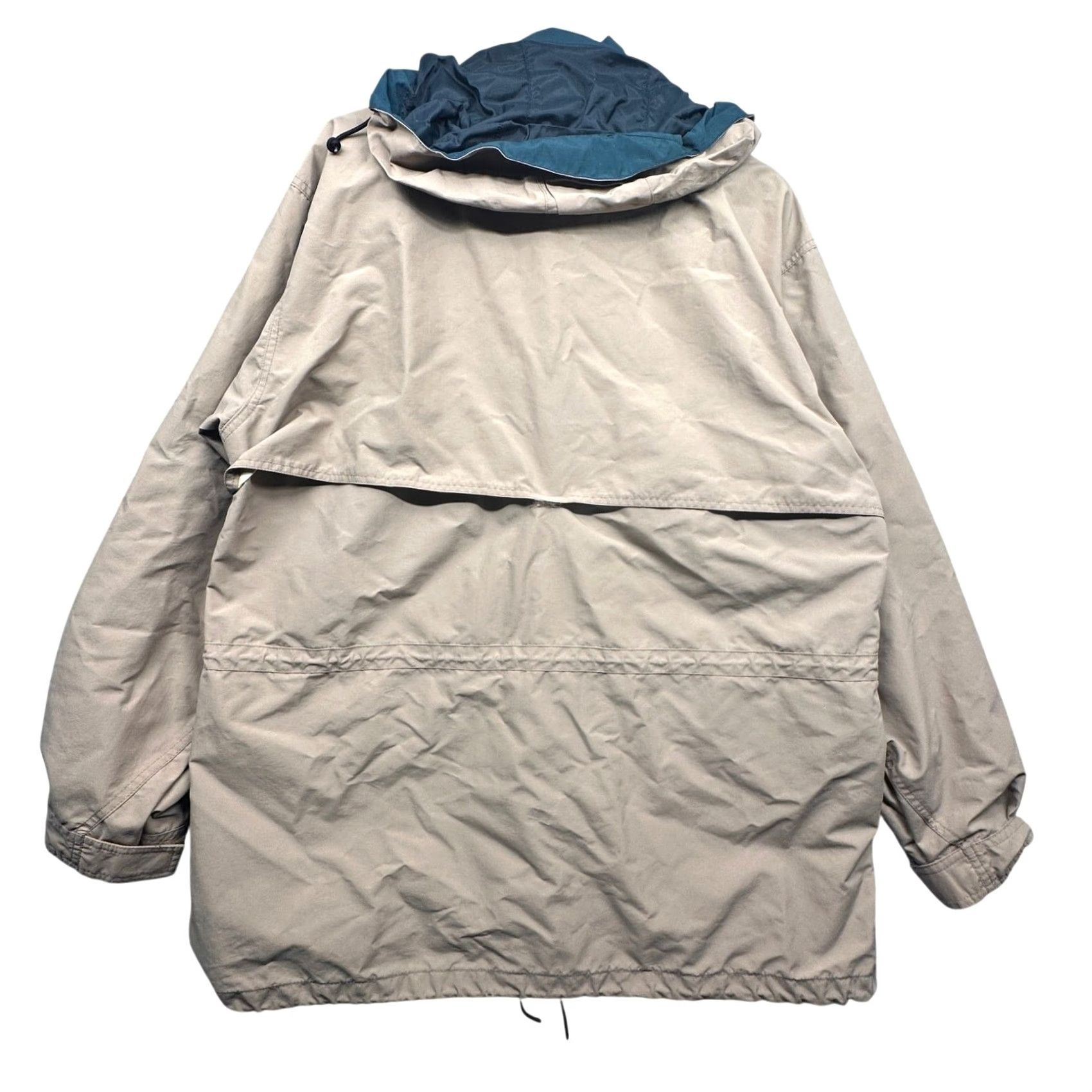 Eddie Bauer VINTAGE Eddie Bauer Gore-Tex Windbreaker Hooded Jacket Mens XL Beige Green Windbreaker Jacket Mens XL Beige Green Eddie Bauer Gore-Tex Hoodie? Size US XL / EU 56 / 4 - 2 Thumbnail
