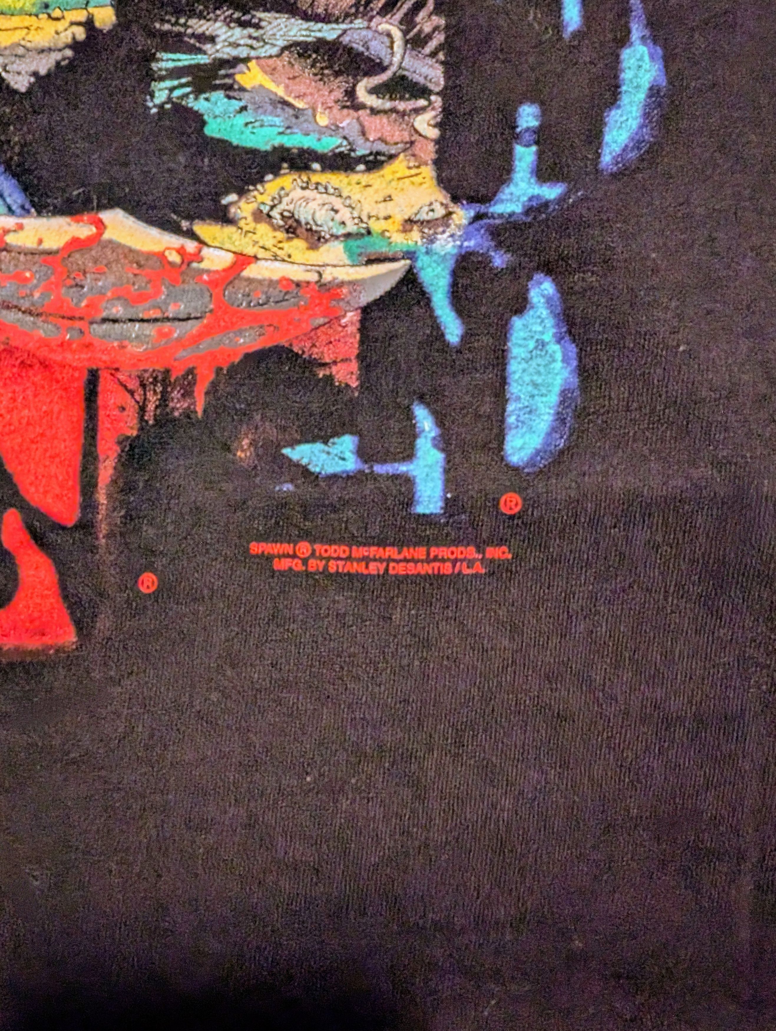 Expert Horror × Vintage Vintage, 90s - Spawn - "Killer Clown", Shirt - XL Size US XL / EU 56 / 4 - 4 Thumbnail