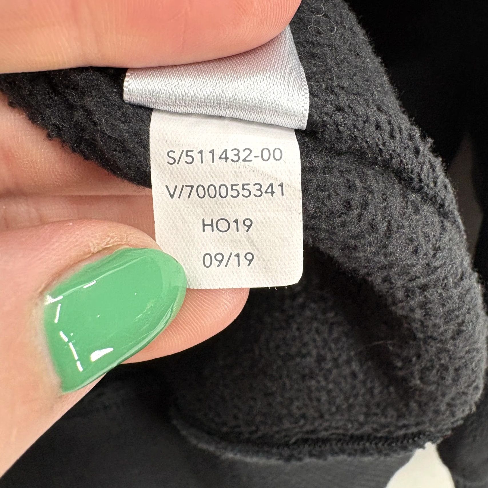 Athleta Athleta Hoodie Womens XS Black Full Zip Hooded Fleece Long Sleeve Gym Size XS / US 0-2 / IT 36-38 - 7 Thumbnail