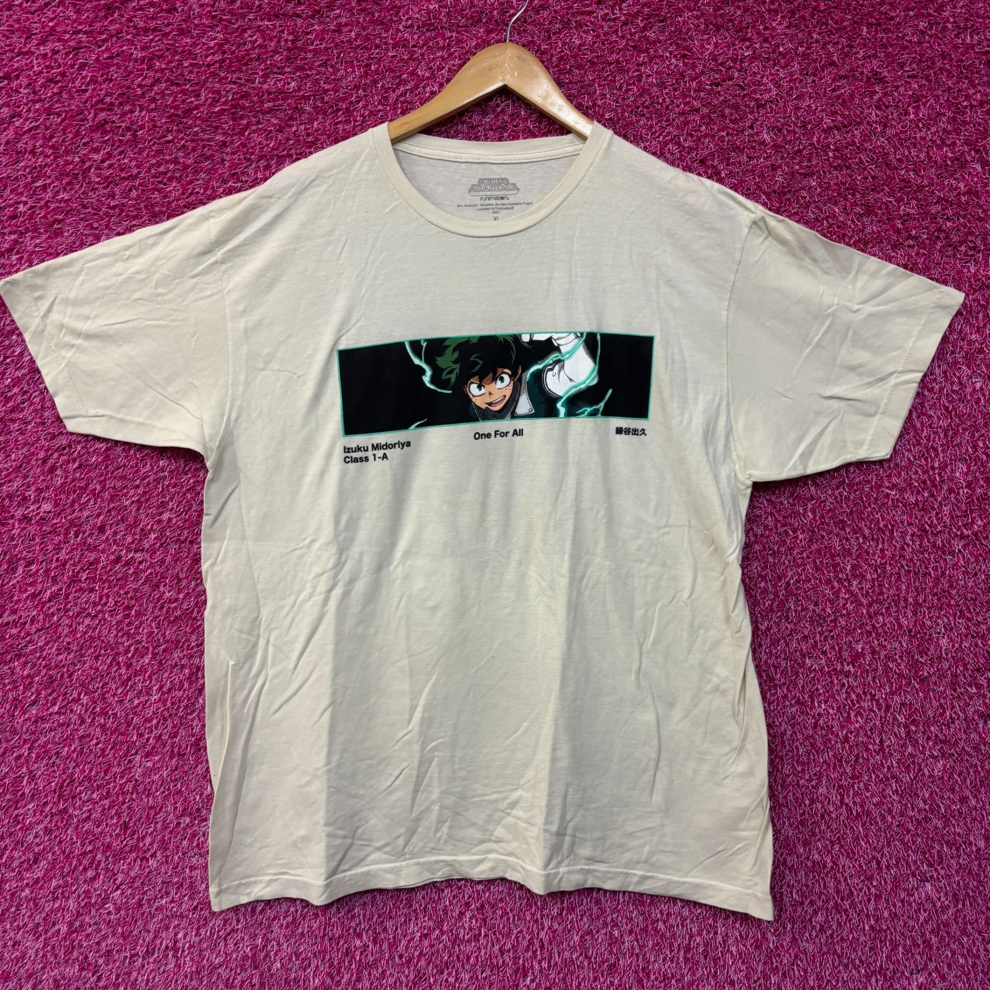 Anime My Hero Academia Izu Deku anime T-shirt size xl Size US XL / EU 56 / 4 - 1 Thumbnail