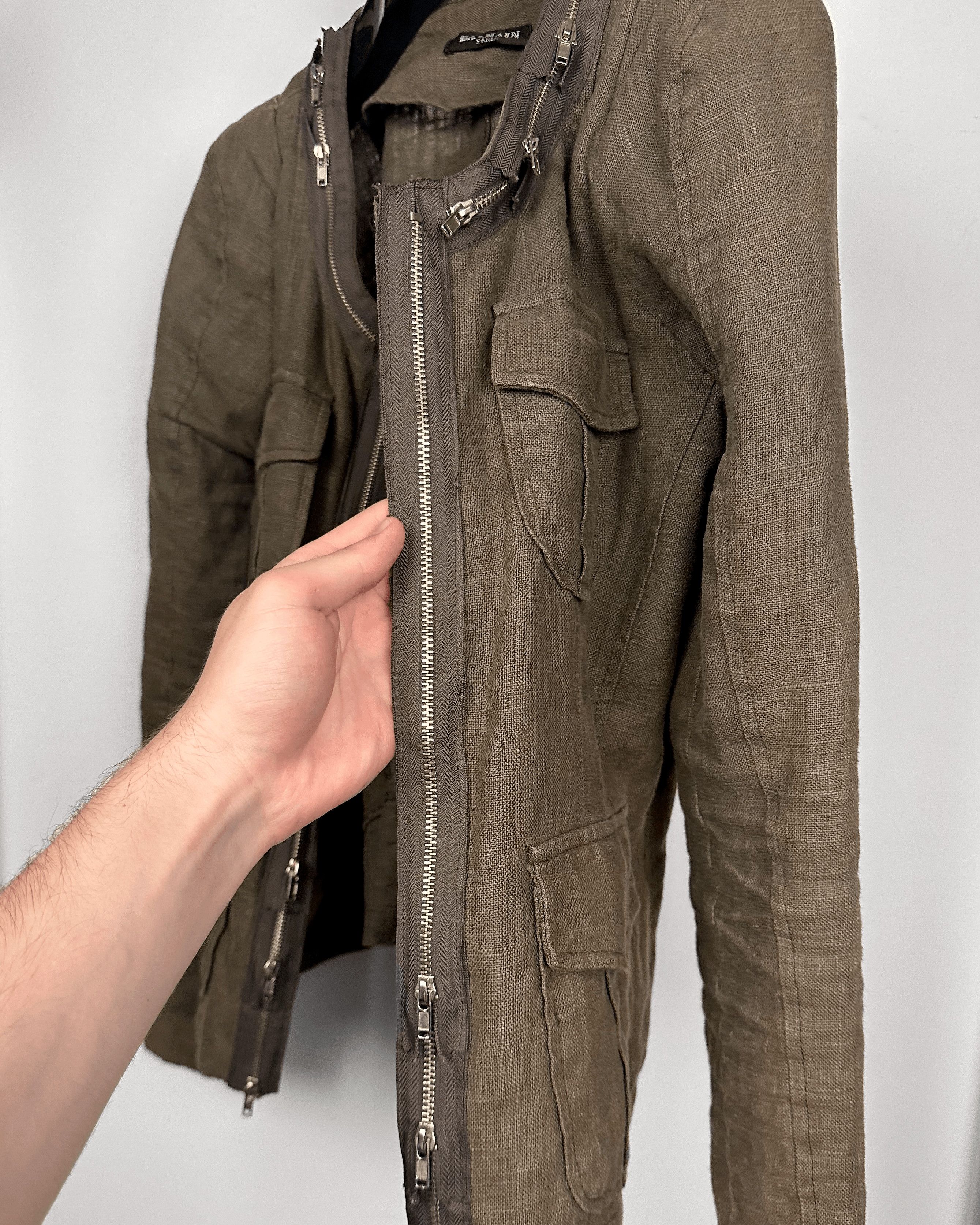 Balmain Balmain Multi-Zip Canvas Jacket Size US S / EU 44-46 / 1 - 4 Thumbnail