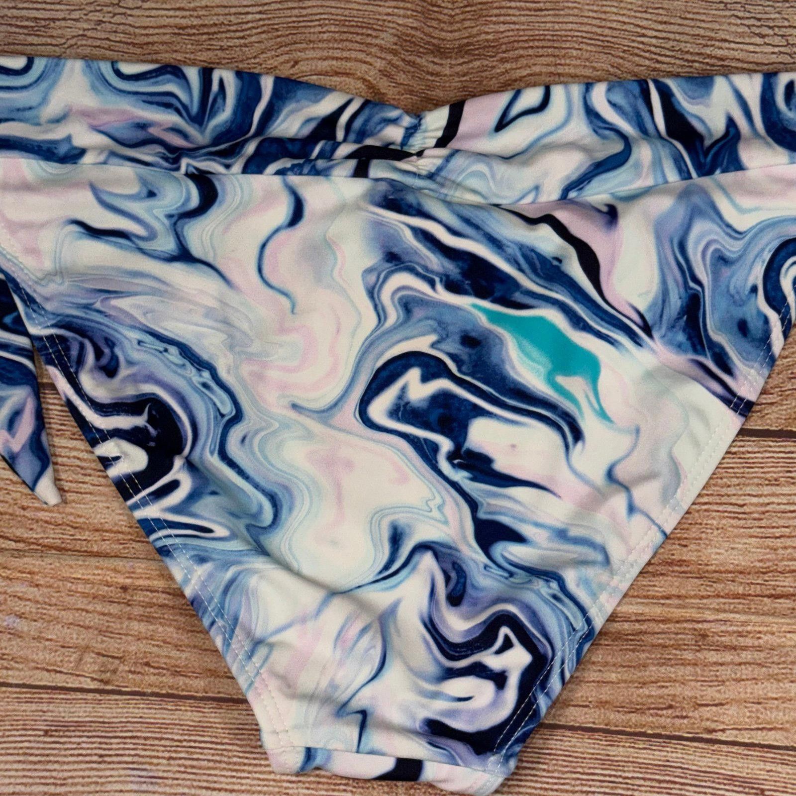 Other Sports Illustrated Swim Large Bikini Bottom - Marble Print Size ONE SIZE - 8 Thumbnail
