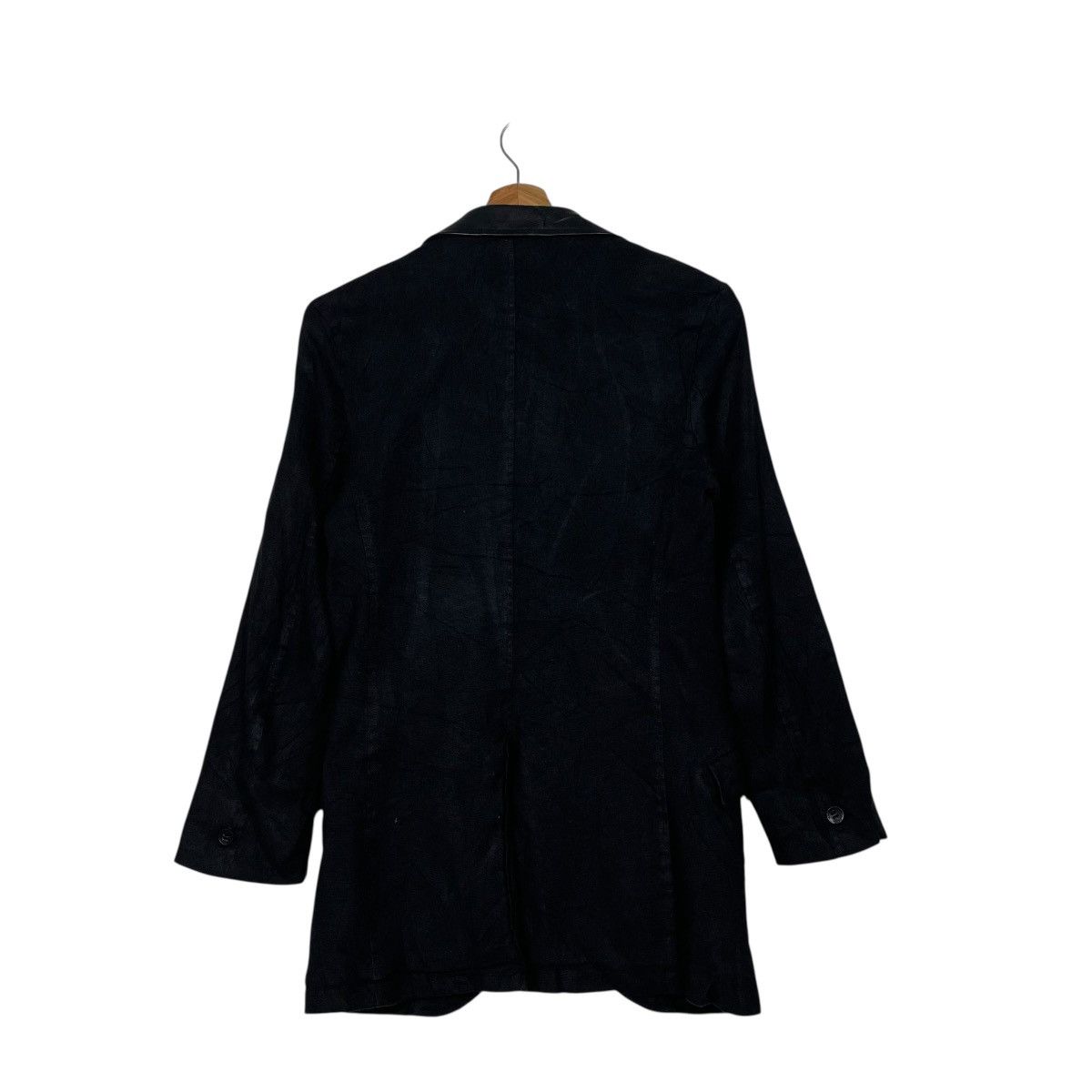 Isamu Katayama Backlash Isamu Katayama Backlash Linen Leather Jacket Size US S / EU 44-46 / 1 - 7 Thumbnail