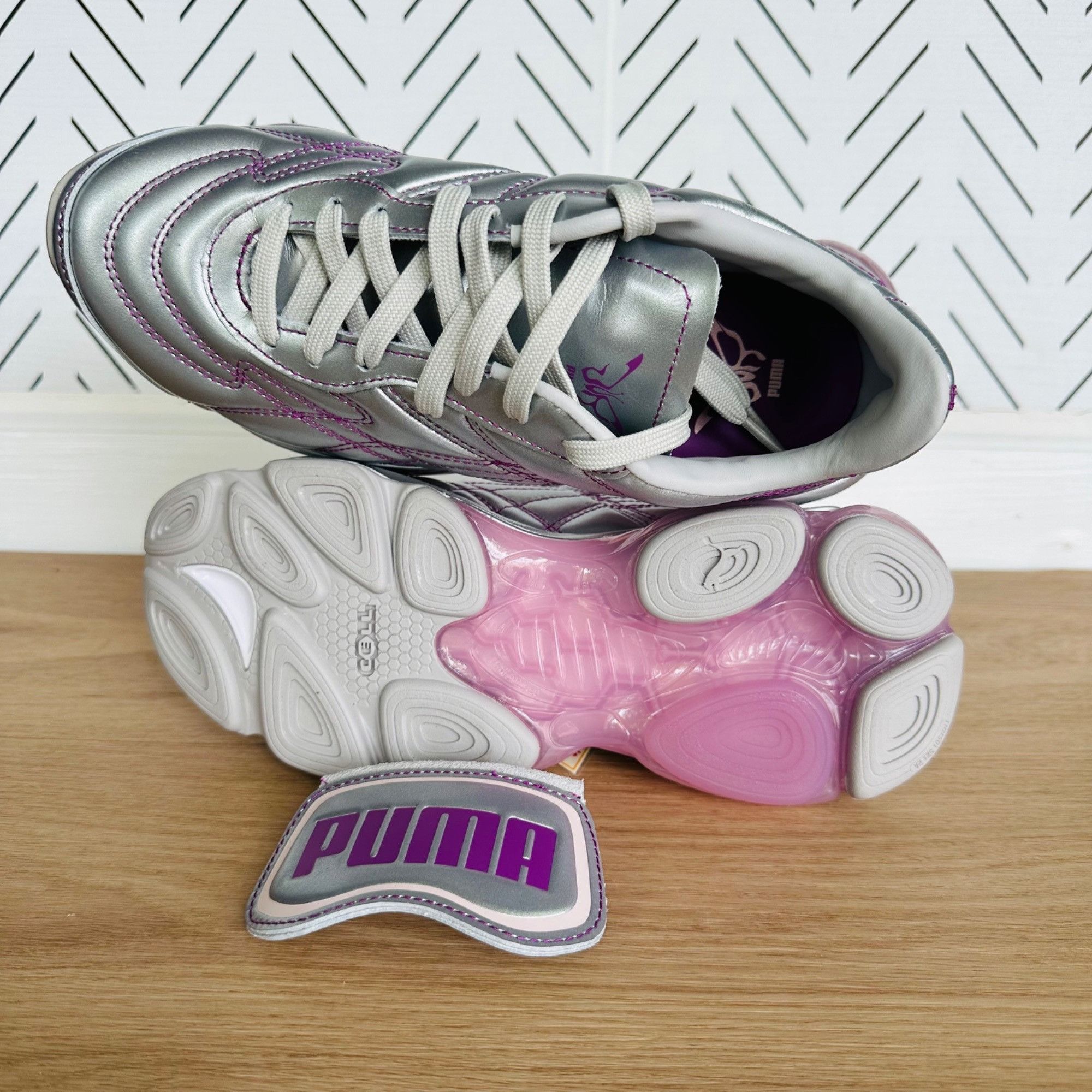 Puma ⭐PUMA x DUA LIPA Cell Dome King ML Sz 9 Womens Shoes Sneaker Size US 9 / IT 39 - 7 Thumbnail