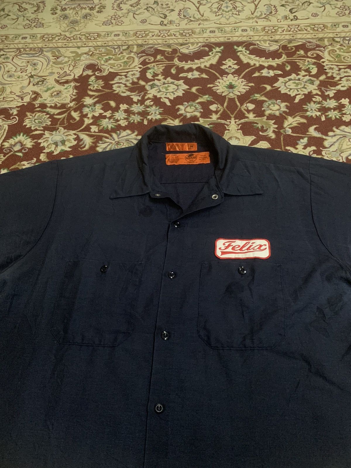 Felix 90s FELIX THE CAT WORKWEAR BUTTON UP SHIRT Size US XL / EU 56 / 4 - 12 Thumbnail