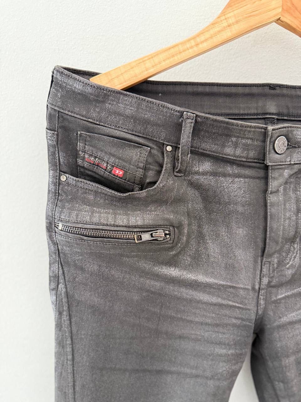 Diesel Diesel Jeans Biker Style Slim-Skinny Black Y2k Size US 32 / EU 48 - 3 Thumbnail