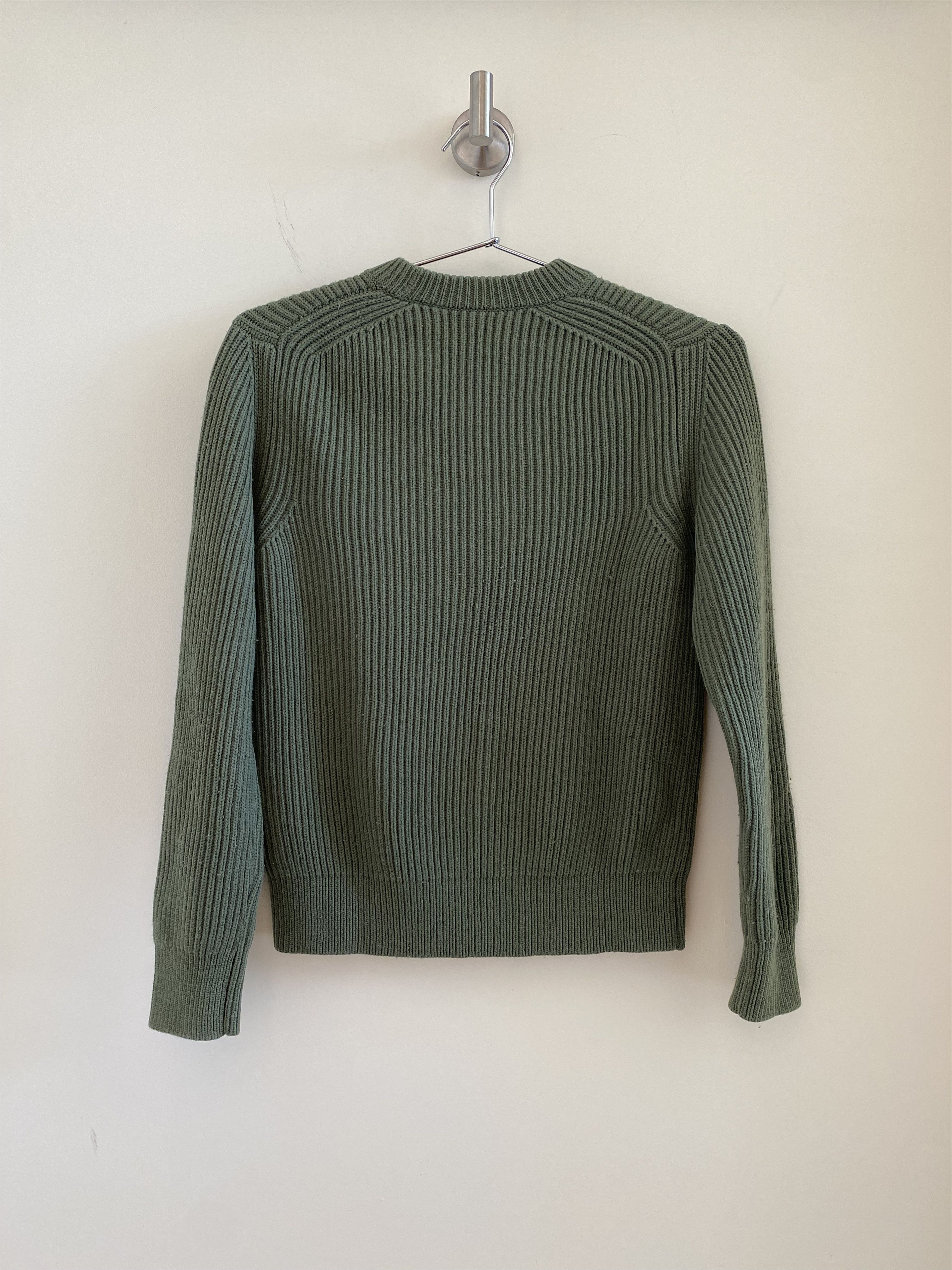 Auralee Auralee Knit Green Sweater Size S / US 4 / IT 40 - 2 Thumbnail