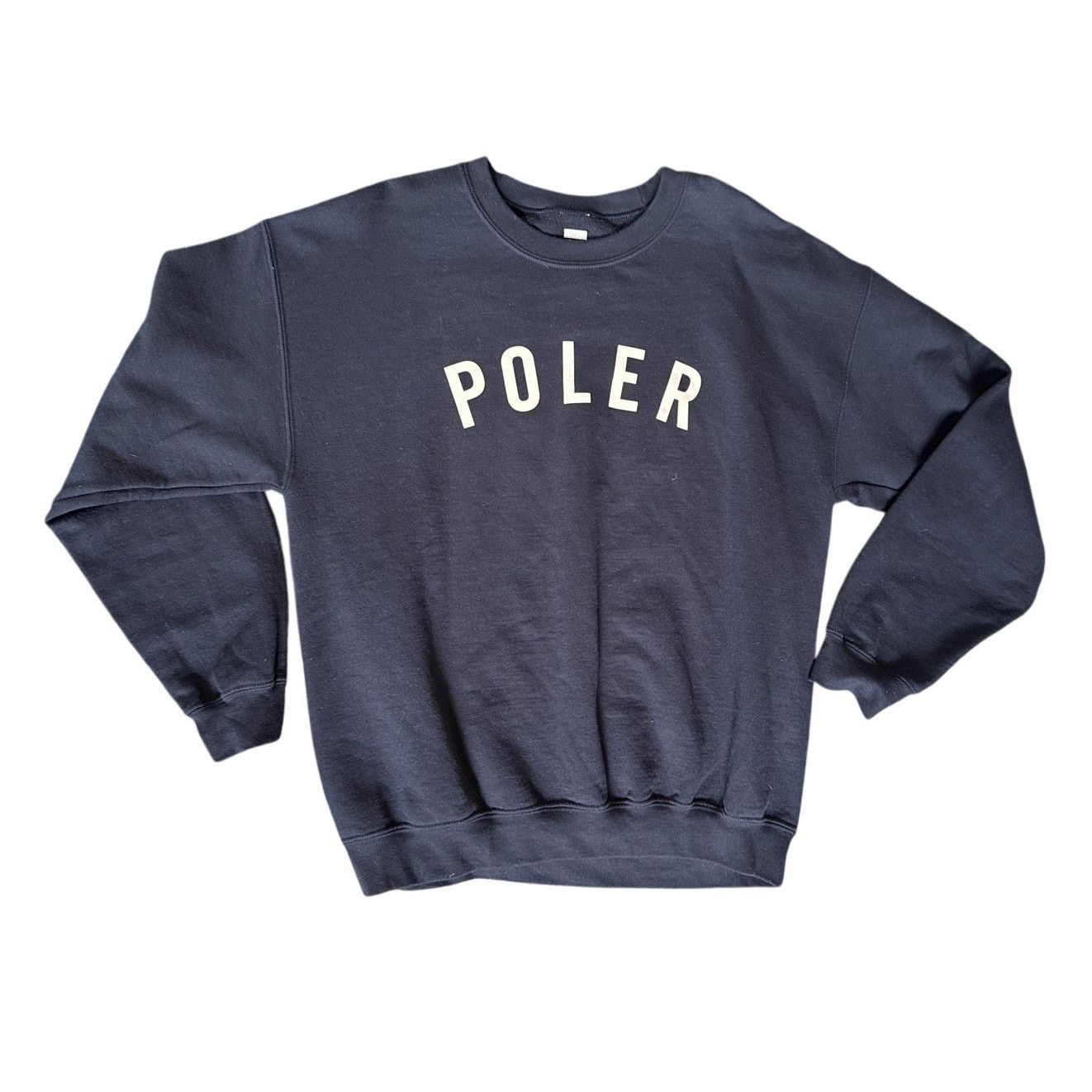 Poler POLER Black Logo Crewneck Sweatshirt Size Large Size US L / EU 52-54 / 3 - 1 Thumbnail