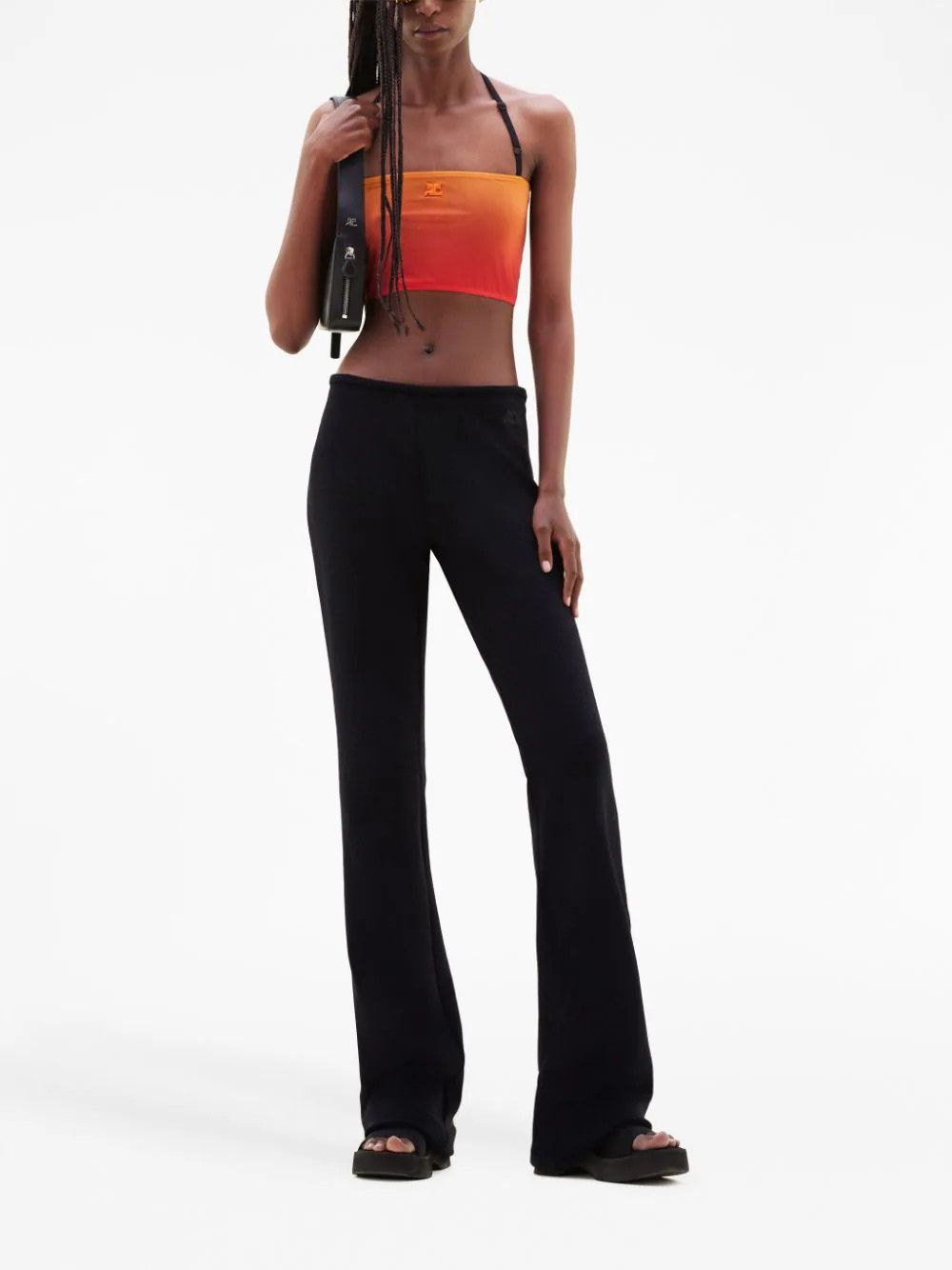 Courreges o1mle0824 Bandeau Top Gradient Sunset in Orange Size M / US 6-8 / IT 42-44 - 2 Thumbnail