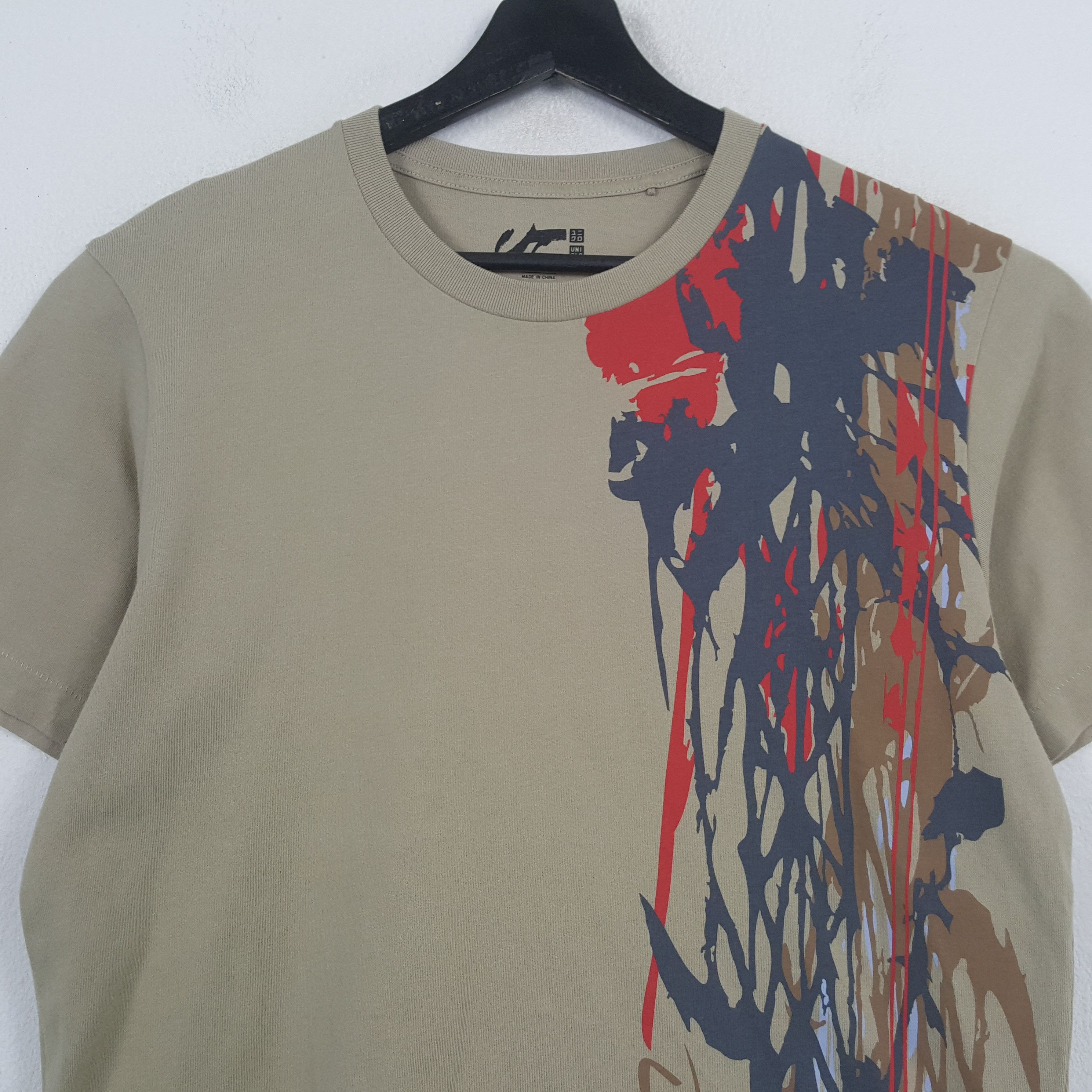 Uniqlo Uniqlo Futura Abstract Expressionist Japanese Tshirt RR17 Size US M / EU 48-50 / 2 - 2 Thumbnail