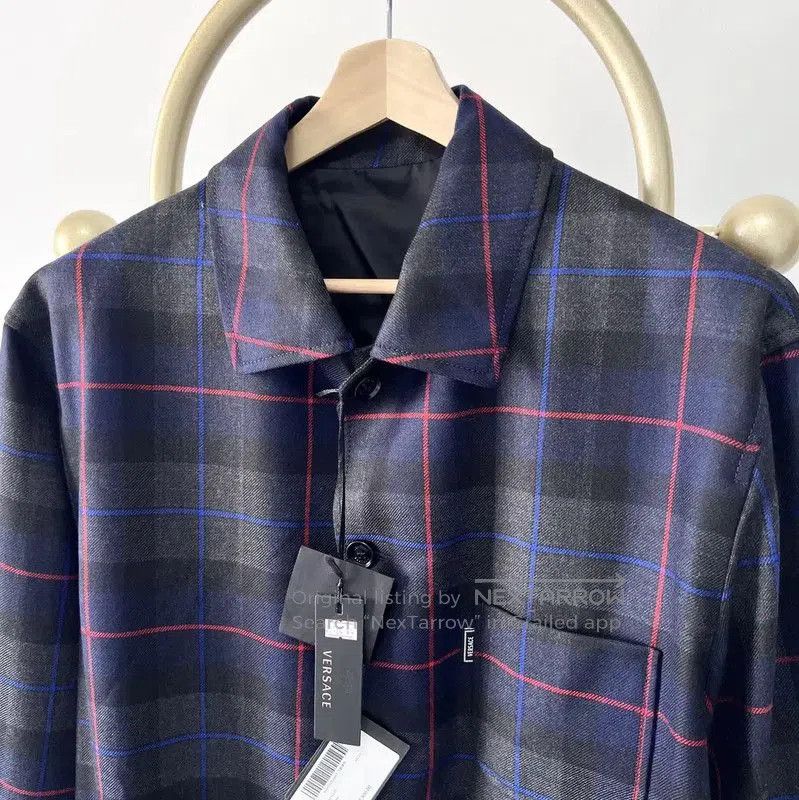 Versace Versace Colorful Wool Long-Sleeve Jacket . Size US XXL / EU 58 / 5 - 1 Thumbnail