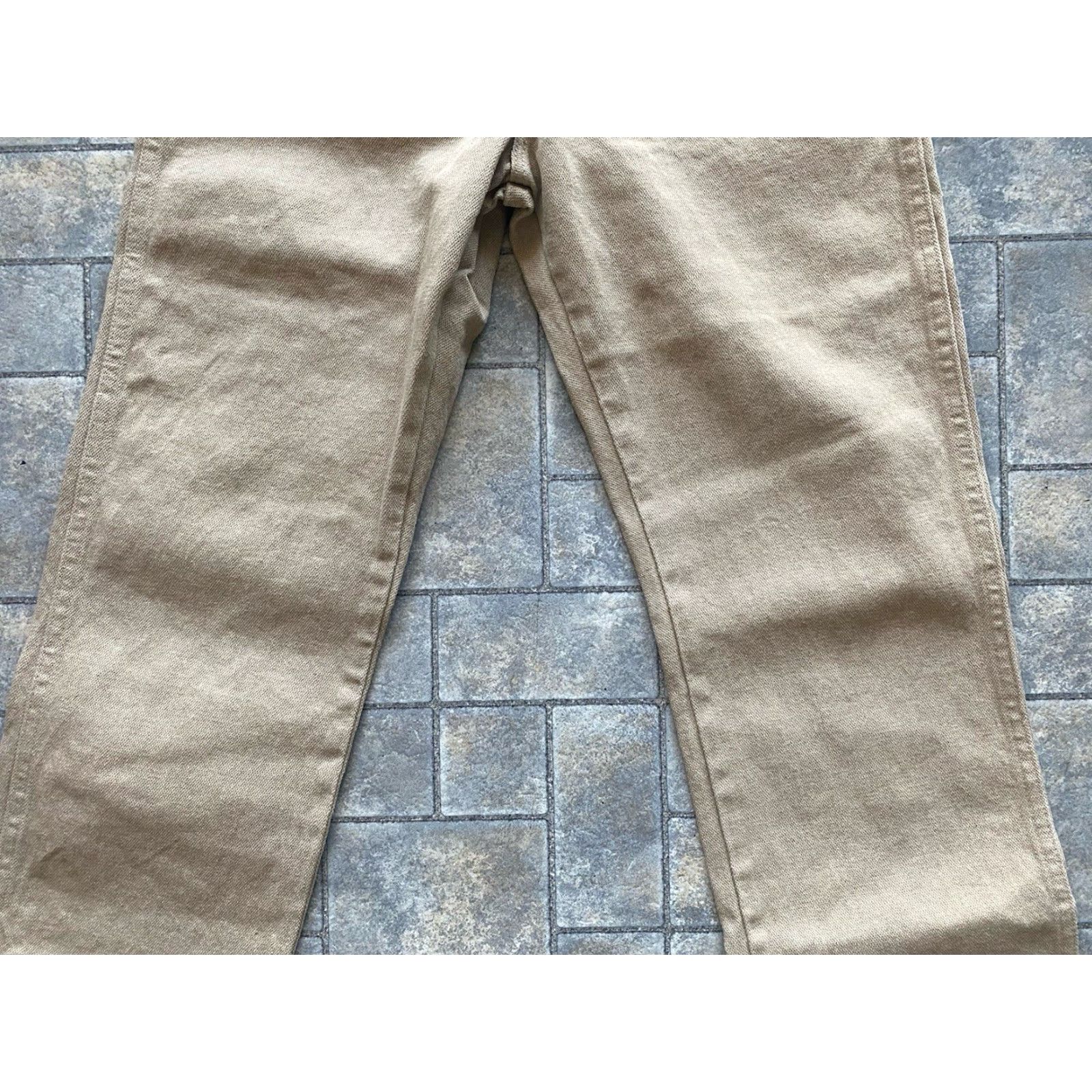 Wrangler Wrangler Jeans 31x36 Cowboy Cut 13MWZ Official Pro Rodeo Competition Jeans Tan NWT Mens Size US 31 - 7 Thumbnail