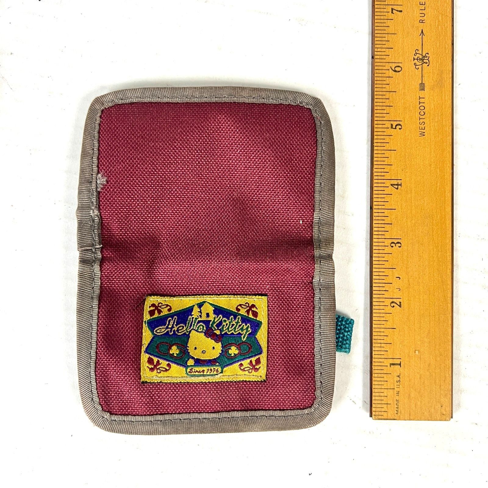 Other Hello Kitty Vtg Card Wallet Stitched Nylon Mini Case 90s Y2K Size ONE SIZE - 2 Thumbnail