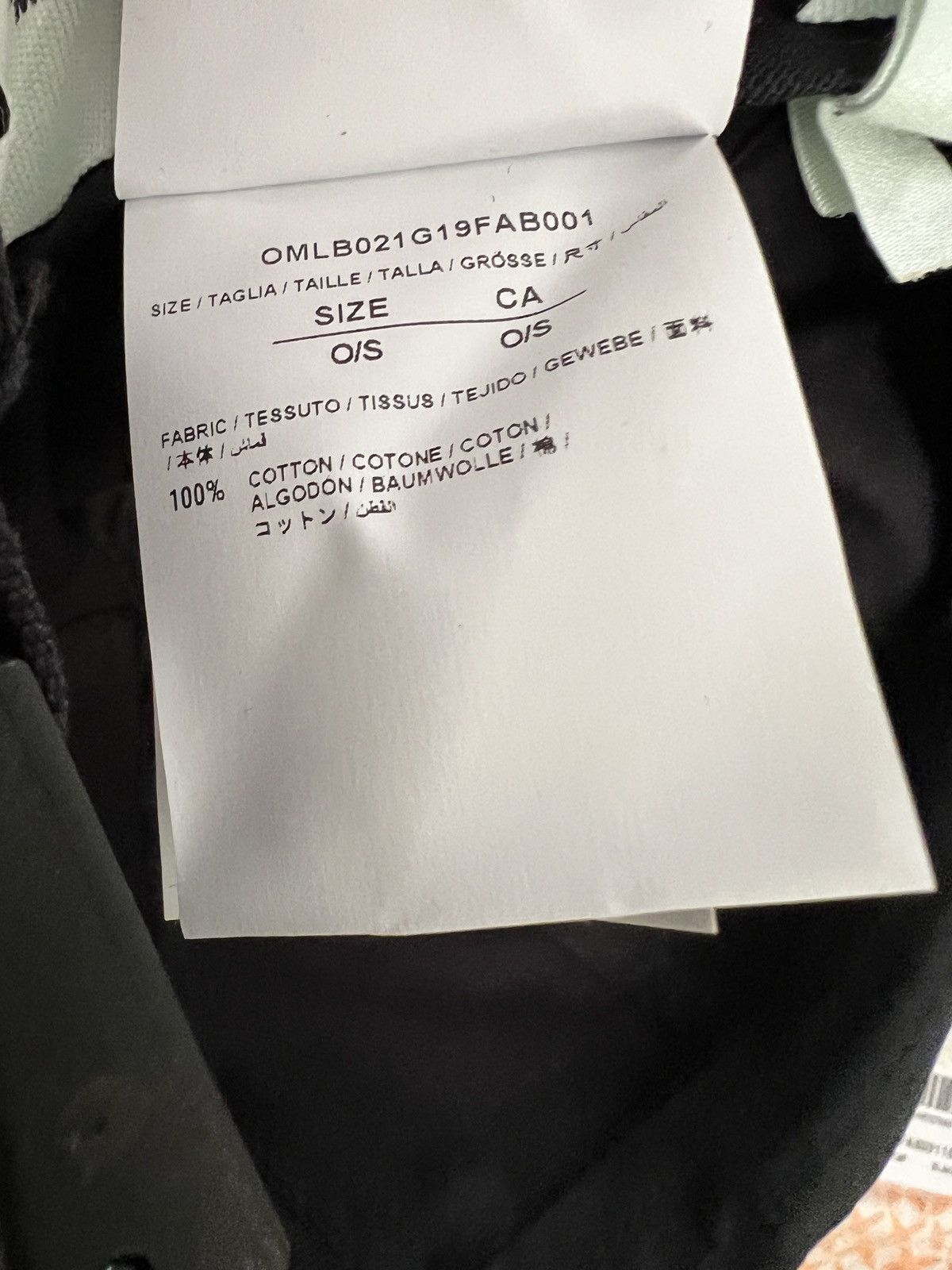 Off-White Off white so wave paint cap Size ONE SIZE - 9 Thumbnail