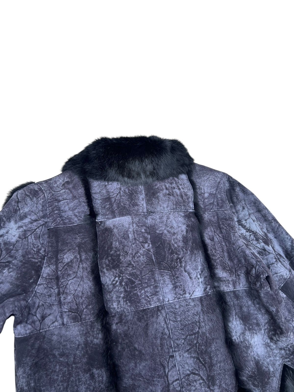 If Six Was Nine Unknown Japan Brand Patchwork Rabbit Leather Fur Jacket Size US S / EU 44-46 / 1 - 19 Thumbnail