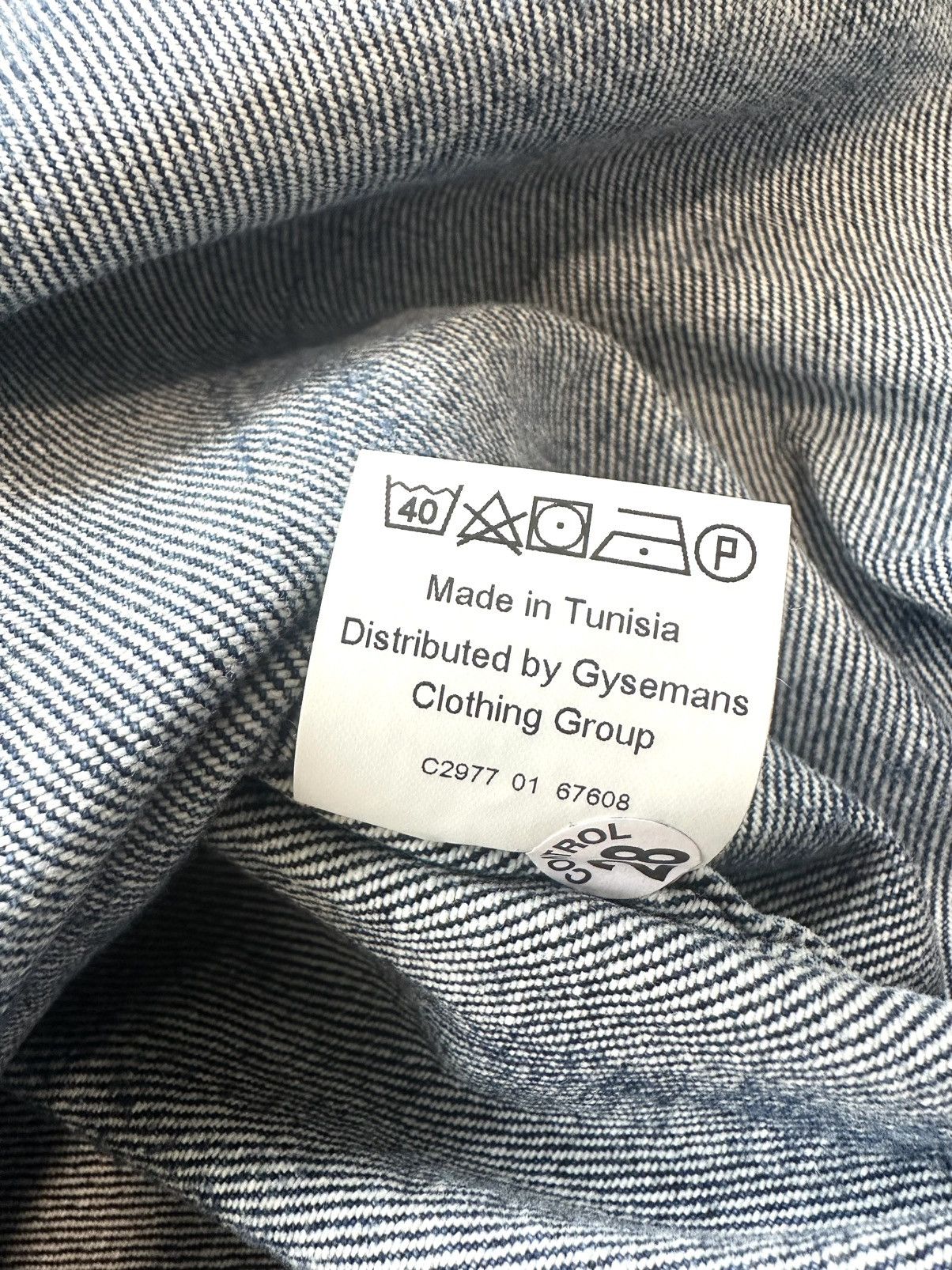 Namacheko New With Tags FW24-25 Hank Denim Shirt in Washed Blue size L Size US L / EU 52-54 / 3 - 24 Thumbnail