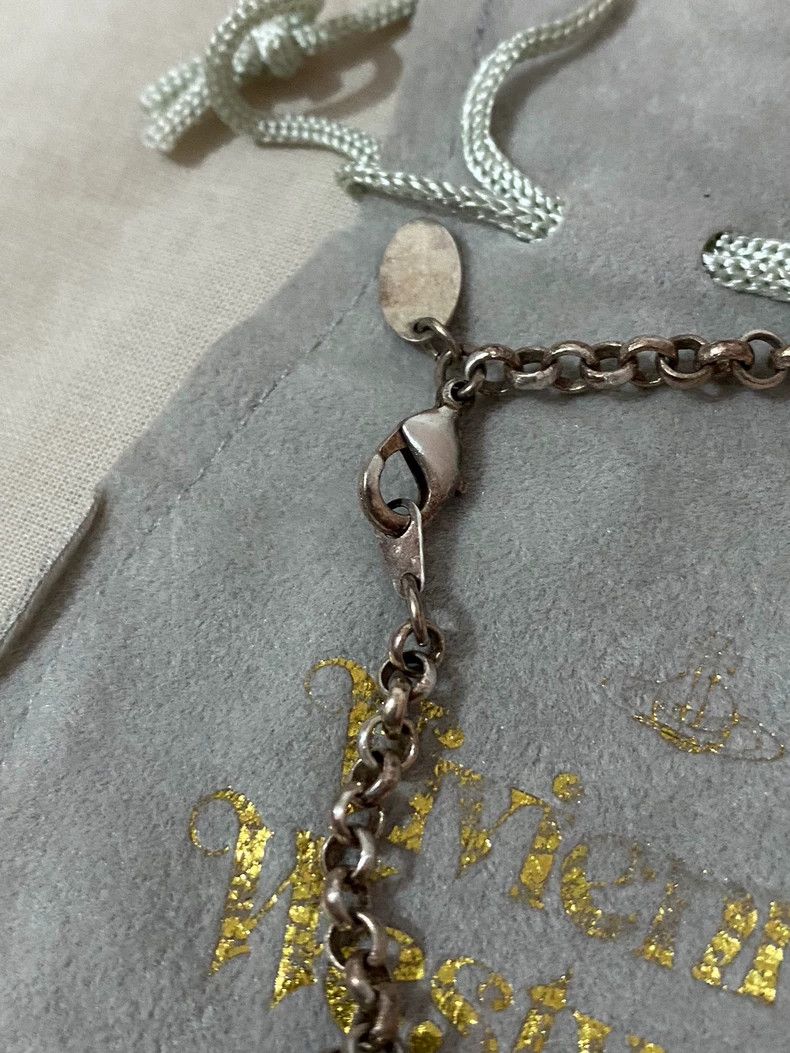 Vivienne Westwood Vivienne Westwood Carved Flower Orb Necklace Size ONE SIZE - 7 Thumbnail