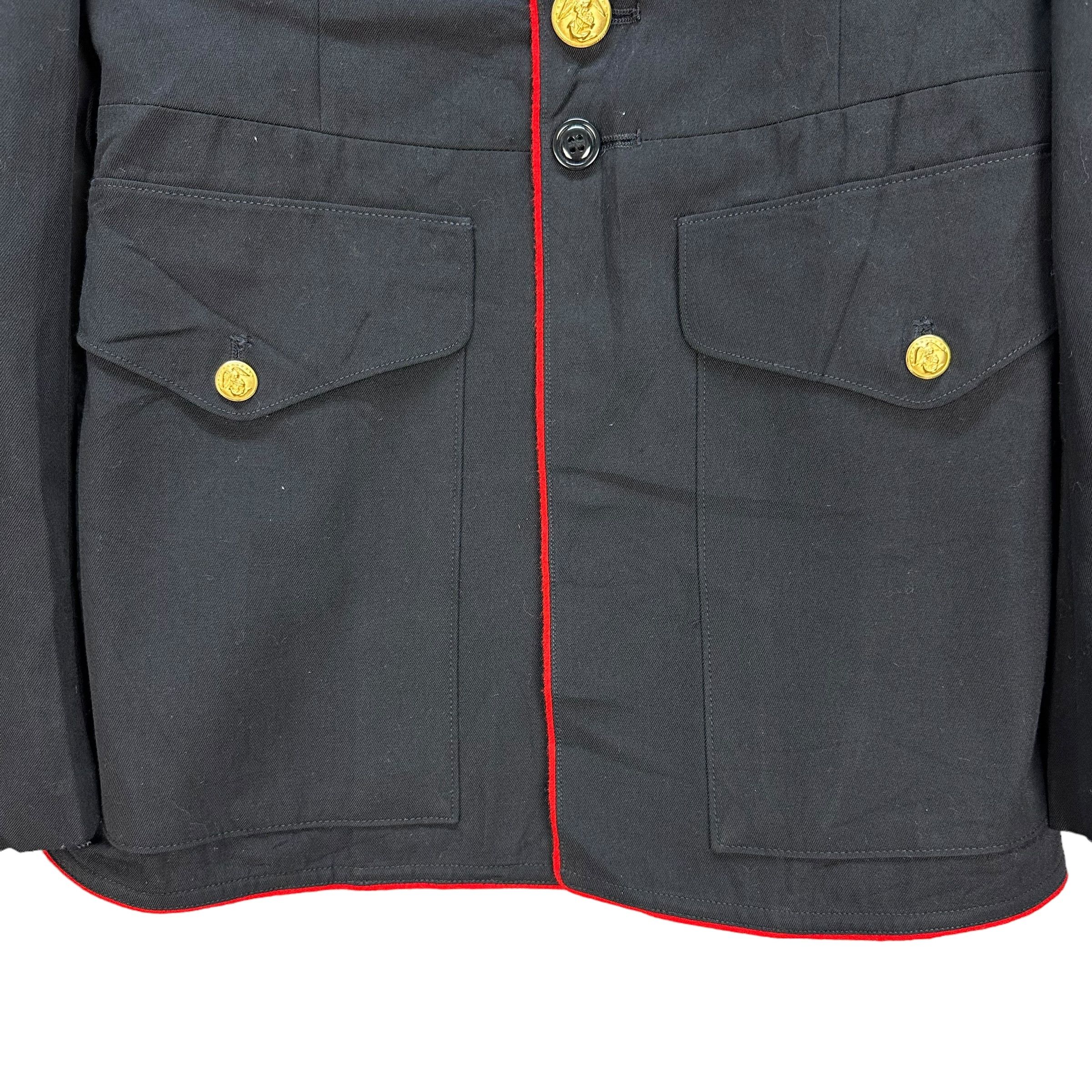 Vintage 80s DSCP Crown Clothing Company USA Gabardine Coat #A17-0411 Size US S / EU 44-46 / 1 - 3 Thumbnail