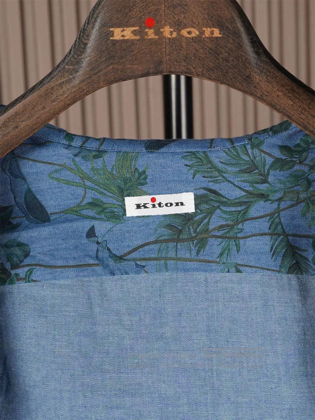 Kiton Kiton Cotton Printed Hooded Jacket. Size US M / EU 48-50 / 2 - 4 Thumbnail