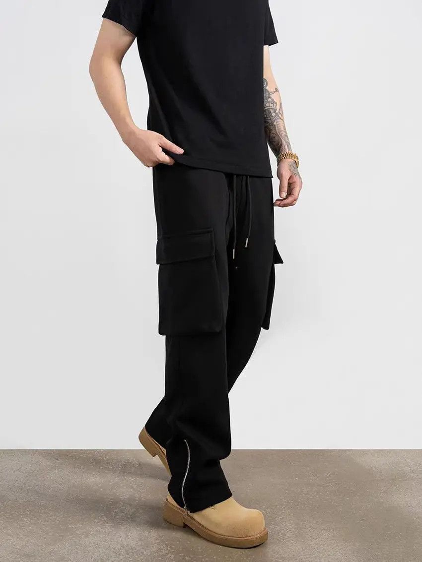 Designer × Japanese Brand Vintage Hip Hop Street Loose Casual Pants Size US 32 / EU 48 - 2 Thumbnail