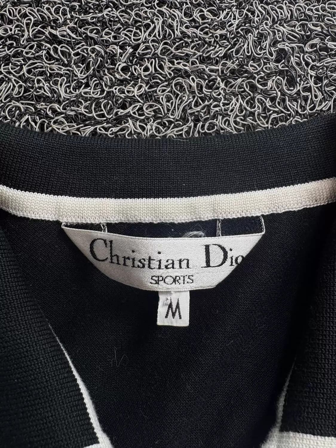 Christian Dior Monsieur Dior Vintage Cape Town Half-Zip Polos BW CB Size US M / EU 48-50 / 2 - 3 Thumbnail