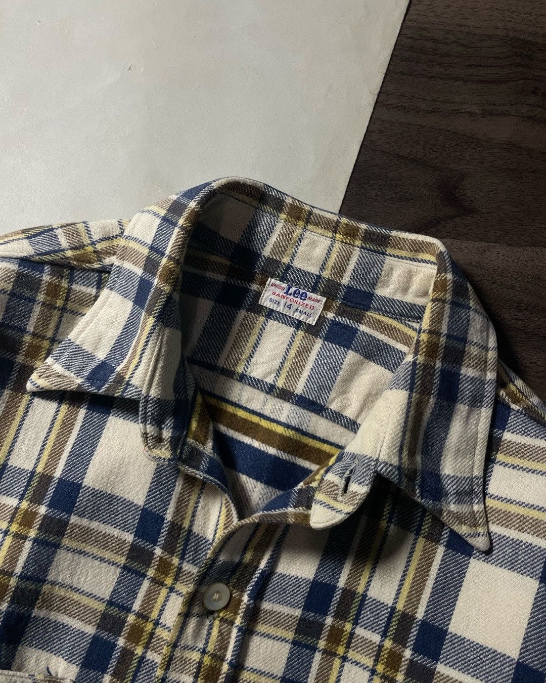 Lee Heavy Flannel Shirt LEE x WAREHOUSE Co Size S fit M Size US S / EU 44-46 / 1 - 5 Thumbnail