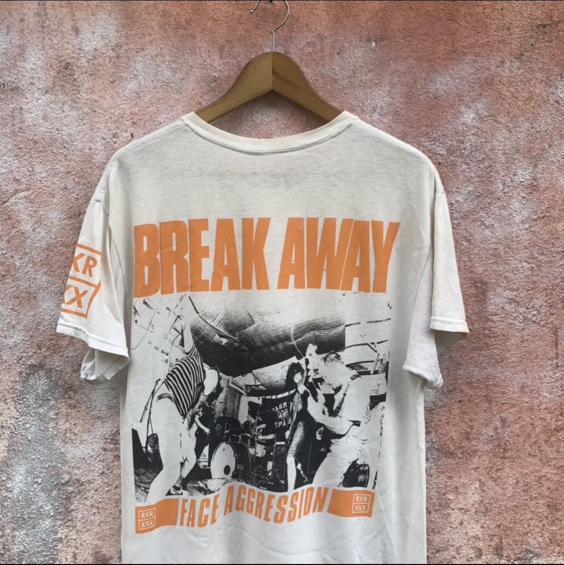 Band Tees Thrashed Break Away Face Aggression Band Tee Size US M / EU 48-50 / 2 - 2 Thumbnail