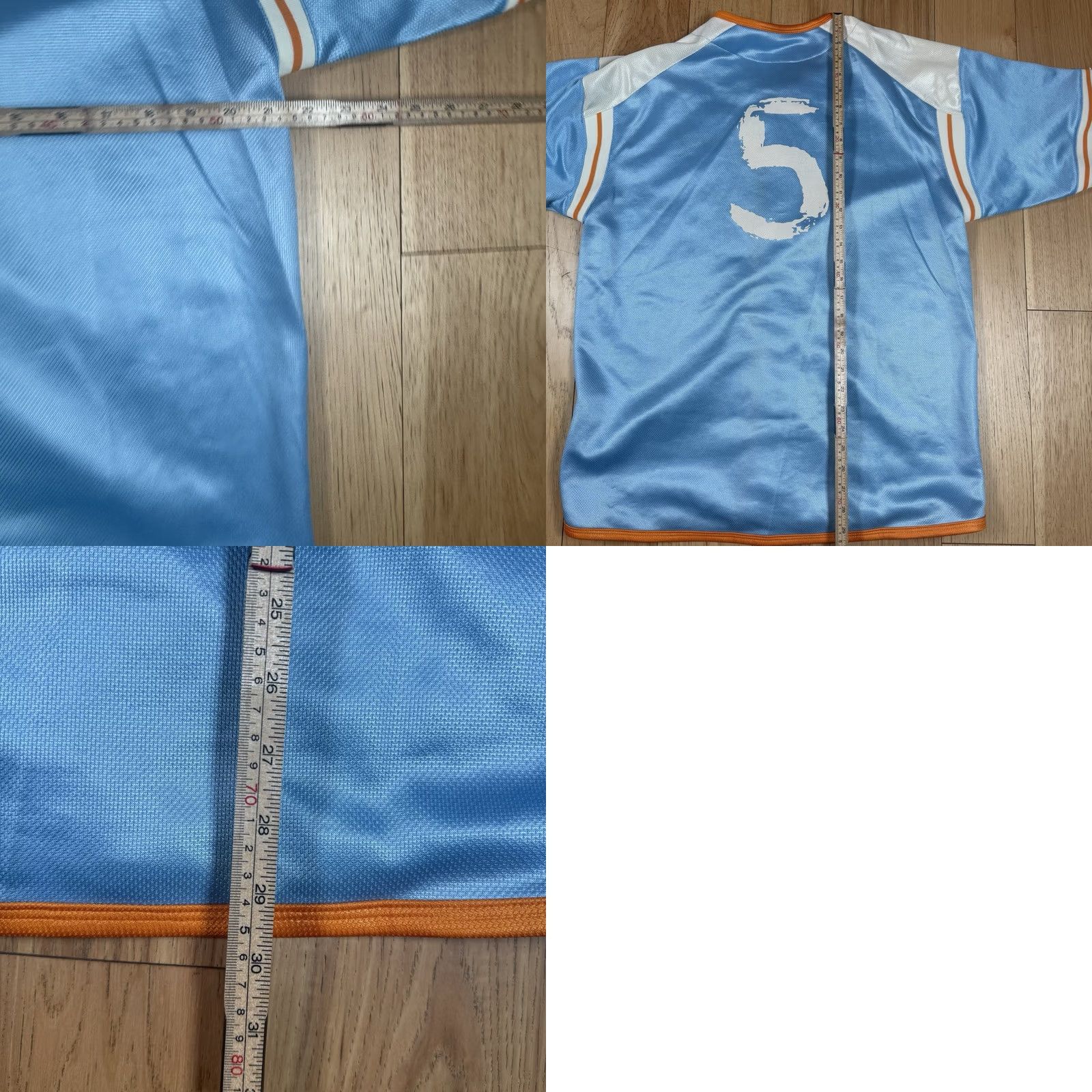 Fubu VINTAGE FUBU Baseball Jersey Mens XL Powder Blue Button 05 Sports Series Y2K Sports Mens XL Blue Size US XL / EU 56 / 4 - 8 Thumbnail