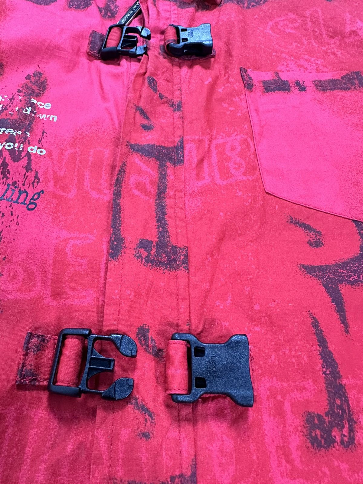 Other Slash Number Zipper Shirt Punk Bondage Gravity Style Size US M / EU 48-50 / 2 - 11 Thumbnail