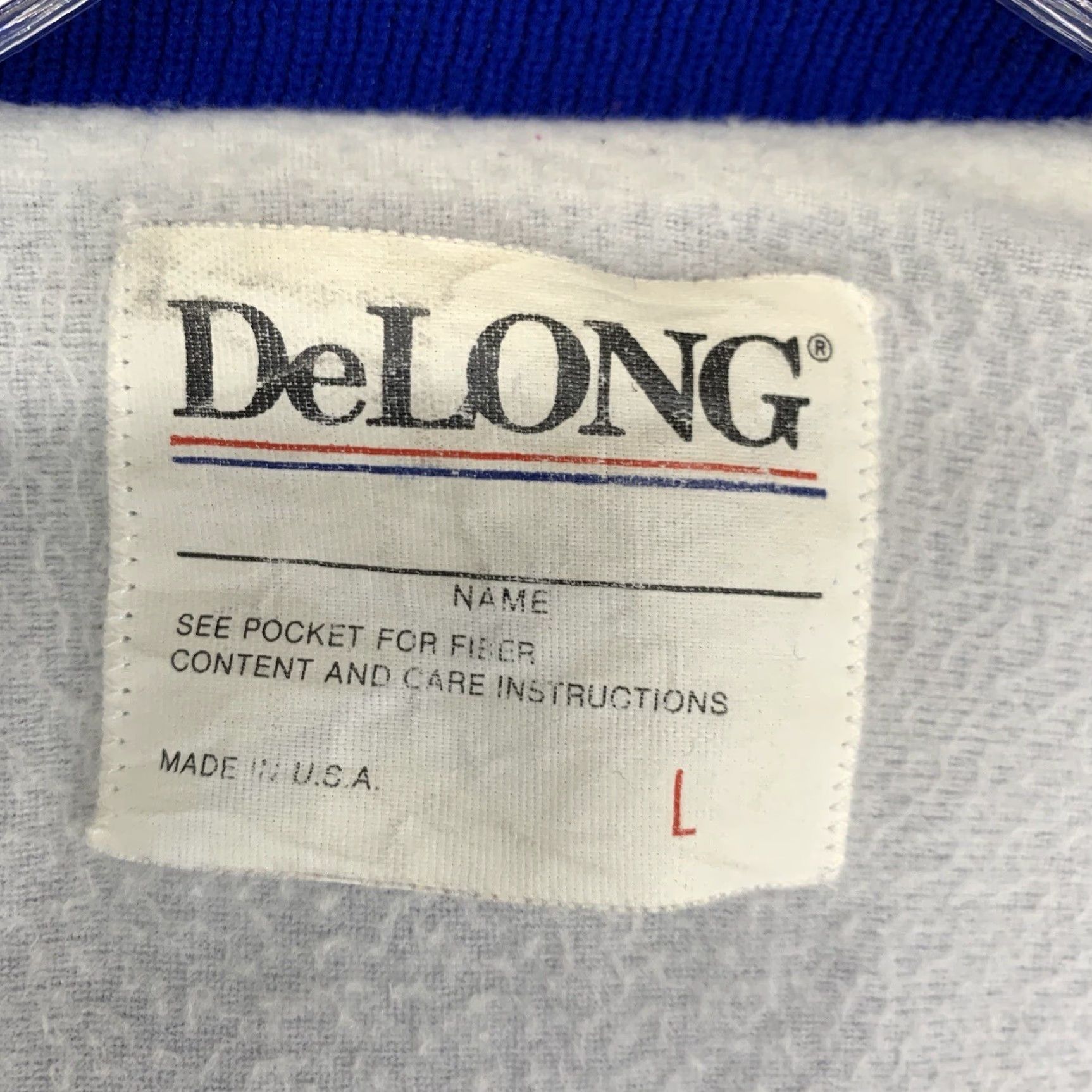 Vintage Vintage Xerox 1980s Nylon Bomber Jacket Men Size L Blue Embroidered Windbreaker Retro 80s Size US L / EU 52-54 / 3 - 7 Thumbnail