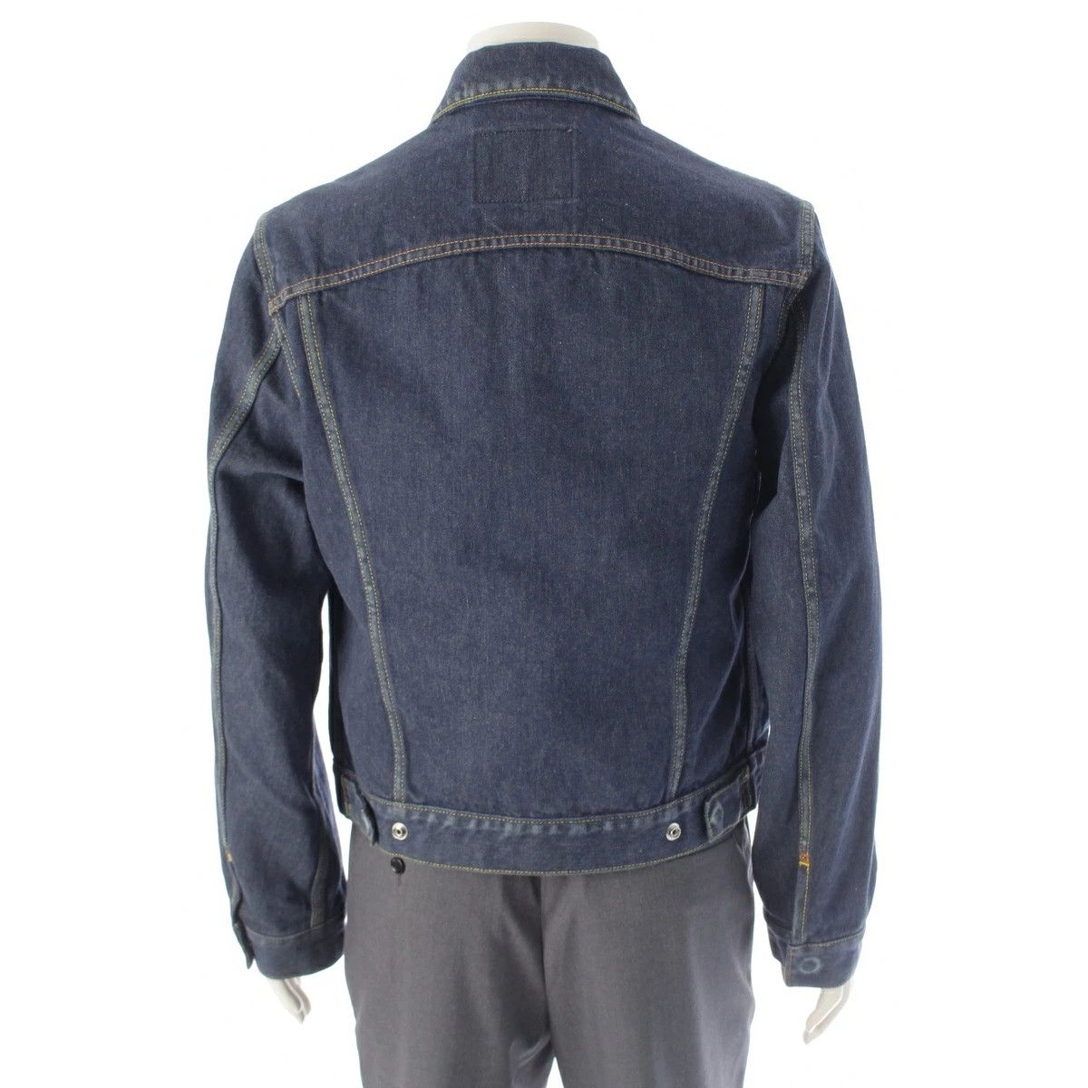 Yohji Yamamoto Yohji Yamamoto POUR HOMME 3rd Third Type Denim Jacket Size US XXL / EU 58 / 5 - 4 Thumbnail