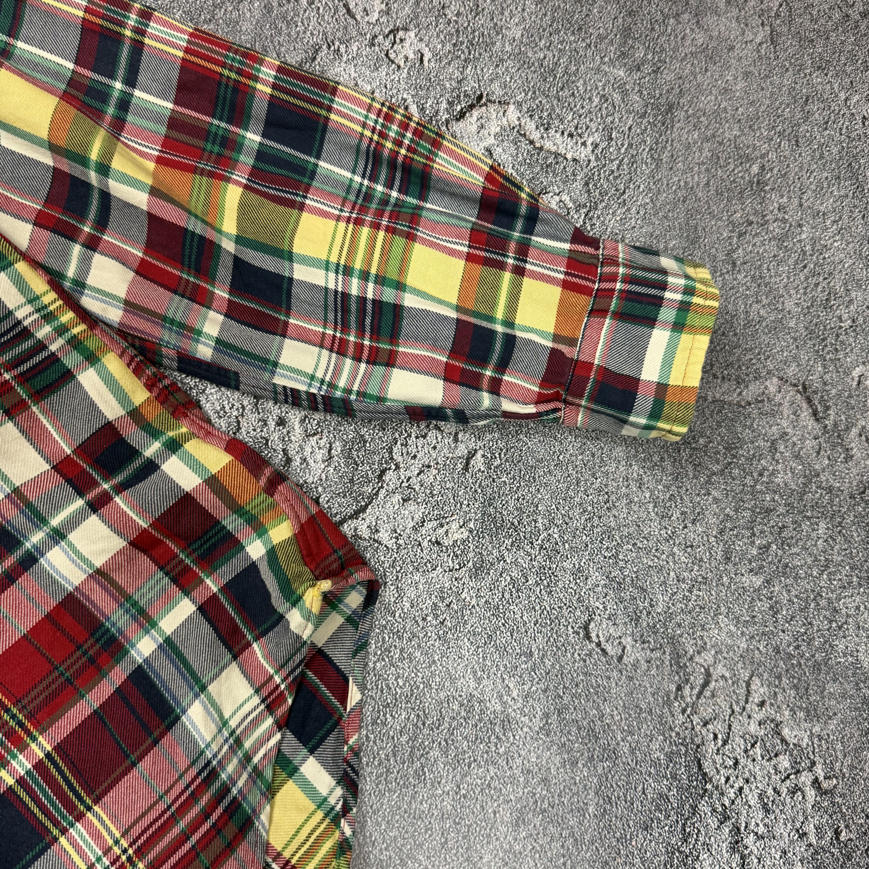Polo Ralph Lauren Polo Ralph Lauren Plaid Shirt Men Multicolor Large Size US L / EU 52-54 / 3 - 4 Thumbnail