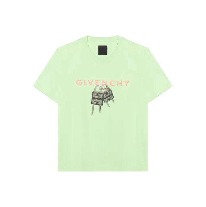 Givenchy Givenchy Logo Print Men's Short Sleeve T-Shirt Size US XXS / EU 40 - 1 Thumbnail
