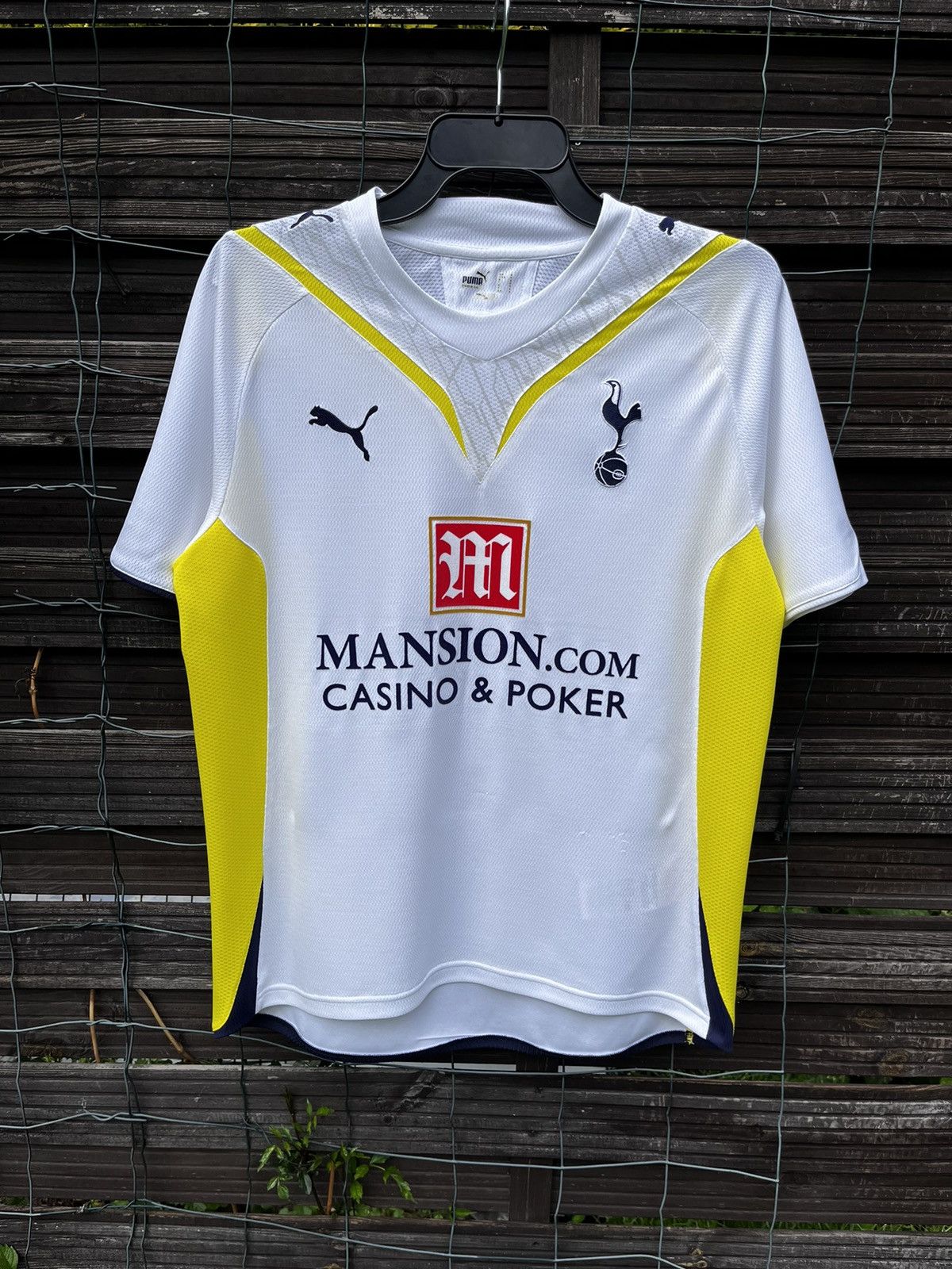 Puma × Vintage ⚽️ TOTTENHAM 2009 2010 HOME KIT SOCCER JERSEY FOOTBALL SHIRT Size US S / EU 44-46 / 1 - 1 Thumbnail