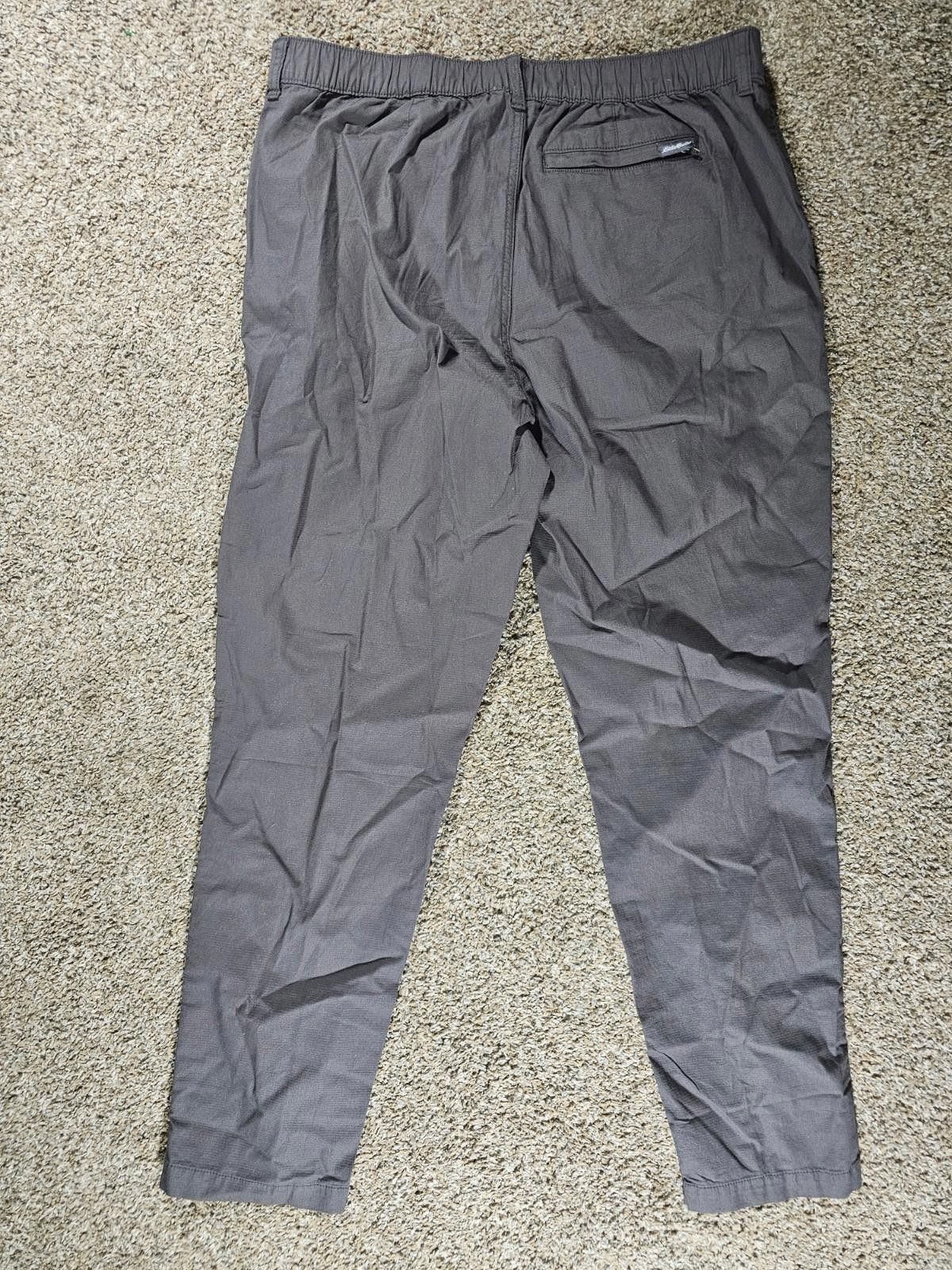Eddie Bauer Eddie Bauer Ripstop Hiking Pants Men's 38x32 Gray Size US 38 / EU 54 - 5 Thumbnail