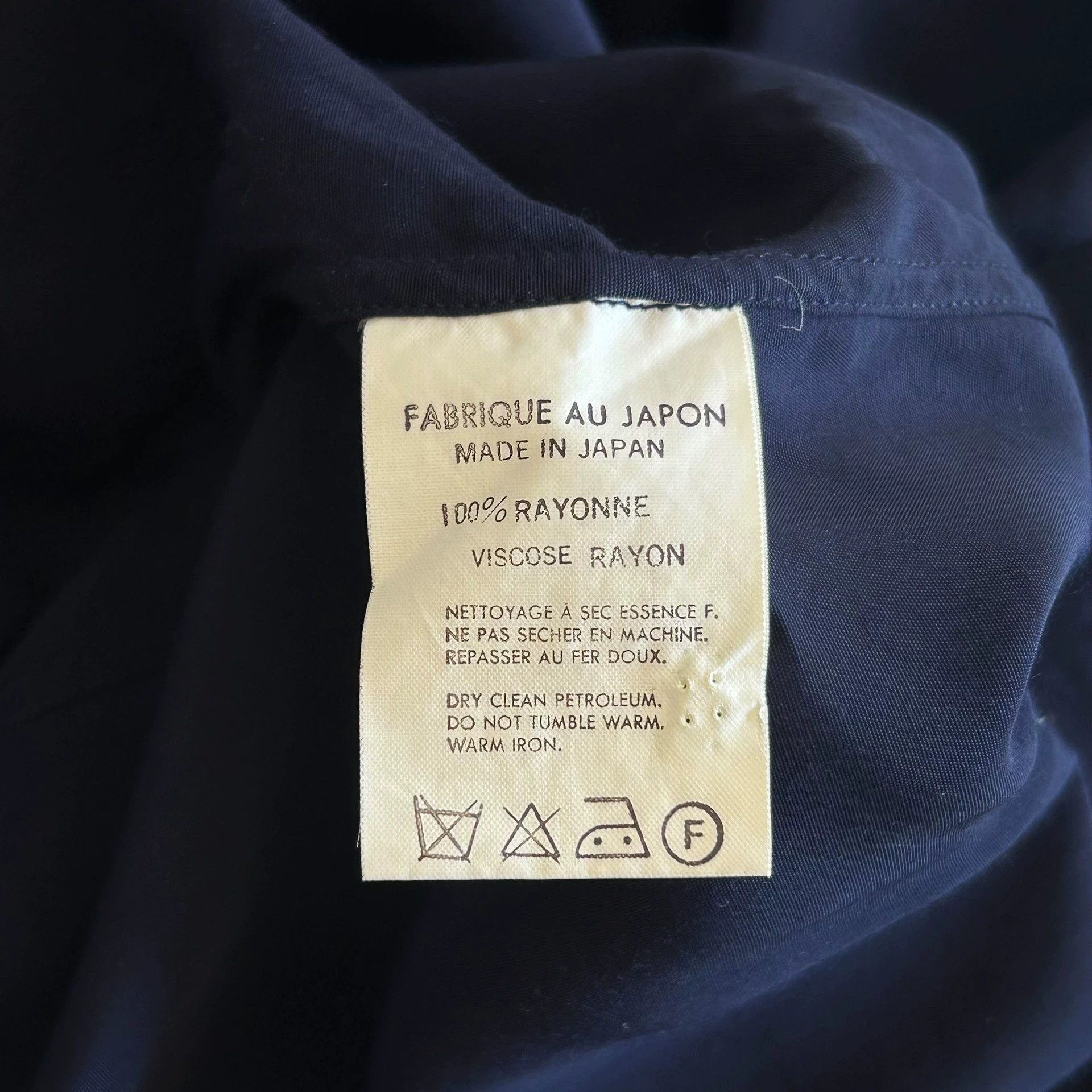 Yohji Yamamoto Yohji Yamamoto Y's Mens 92SS Hanabi Cutout Shirt Size US M / EU 48-50 / 2 - 6 Thumbnail