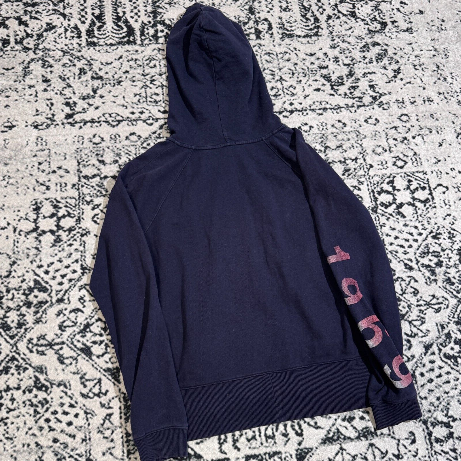 Gap × Vintage Vintage Gap Unisex Navy Blue Cotton Hoodie Zip Size XL 90s Size US XL / EU 56 / 4 - 12 Thumbnail