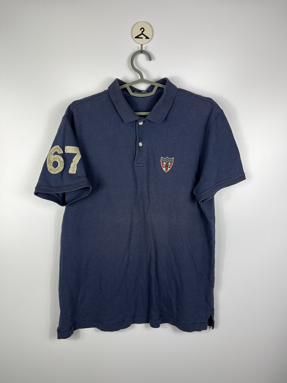 Polo Ralph Lauren Polo Jeans Company Ralph Lauren 1967 USA Flag #6 Polo Shirt Size US L / EU 52-54 / 3 - 2 Thumbnail