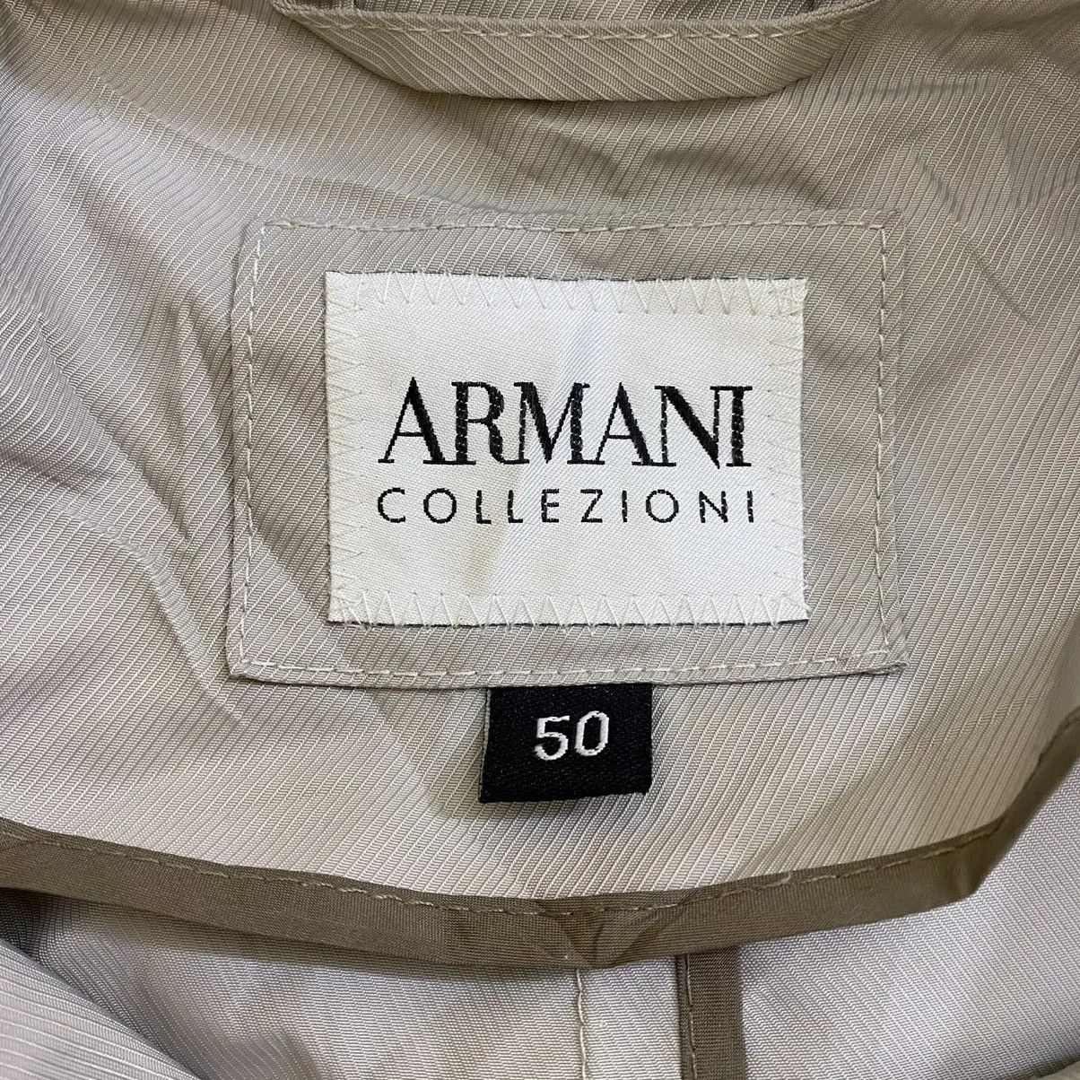 Giorgio Armani GIORGIO ARMANI COLLEZIONI Water Repellent Trench Coat Size XL / US 12-14 / IT 48-50 - 4 Thumbnail