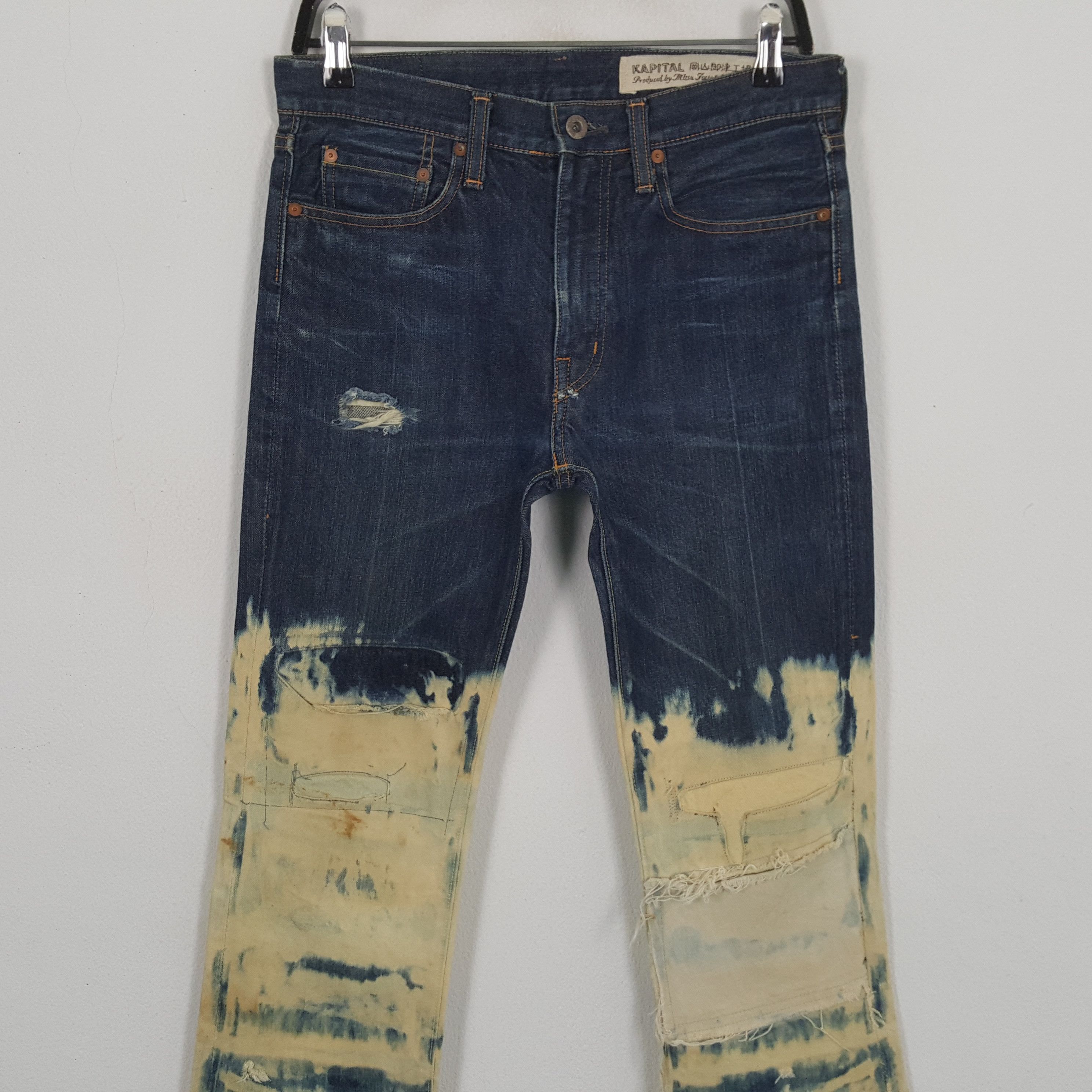 Japanese Brand × Kapital × Vintage KAPITAL Japanese Brand Fashion Rare Design Jeans Size US 30 / EU 46 - 2 Thumbnail