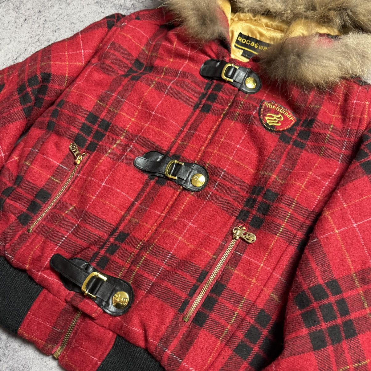 Rocawear NEW Rocawear Vintage Jacket With Fur Size L / US 10 / IT 46 - 6 Thumbnail