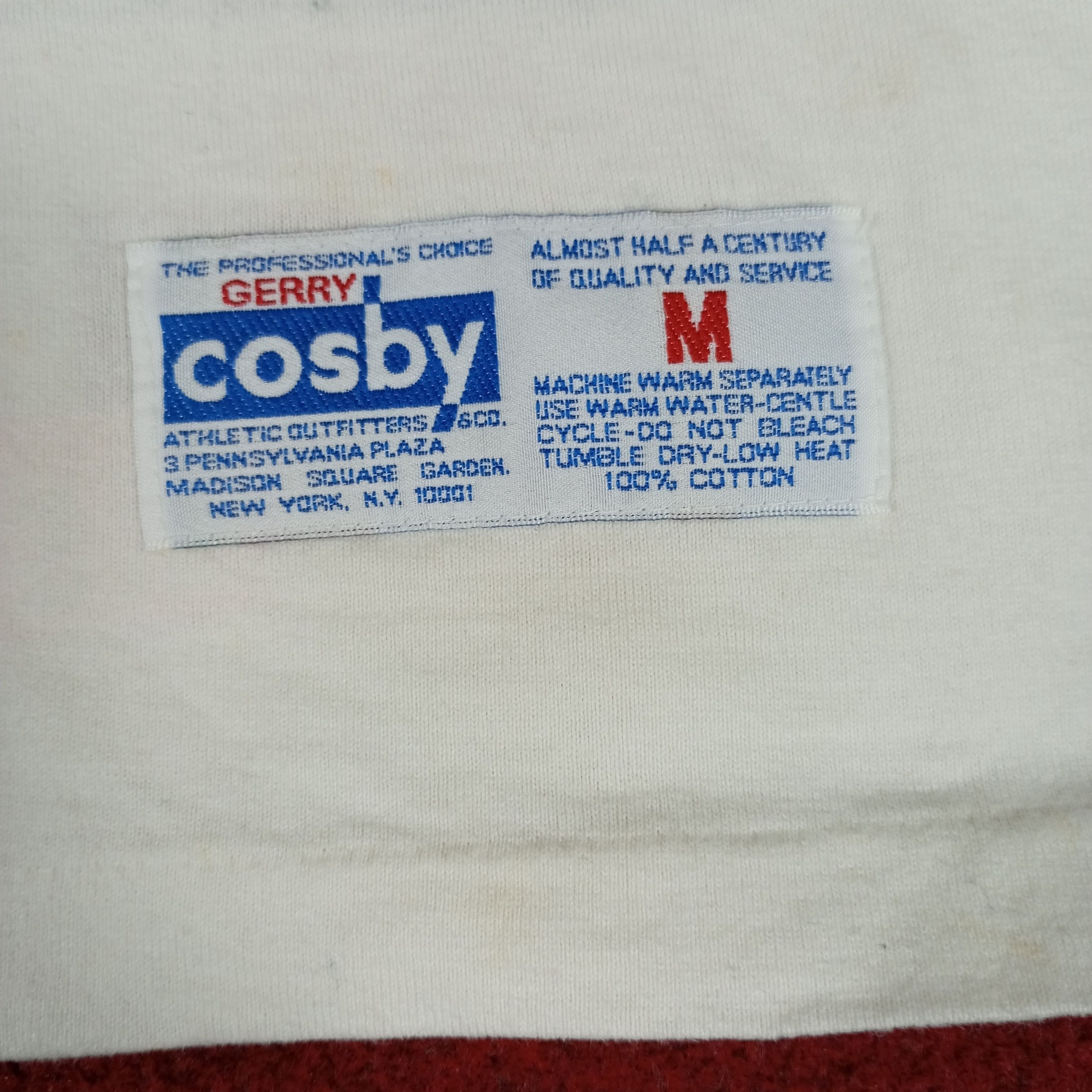 NHL Gerry Cosby Ice Hockey Player Vintage Tshirt Size US L / EU 52-54 / 3 - 9 Thumbnail