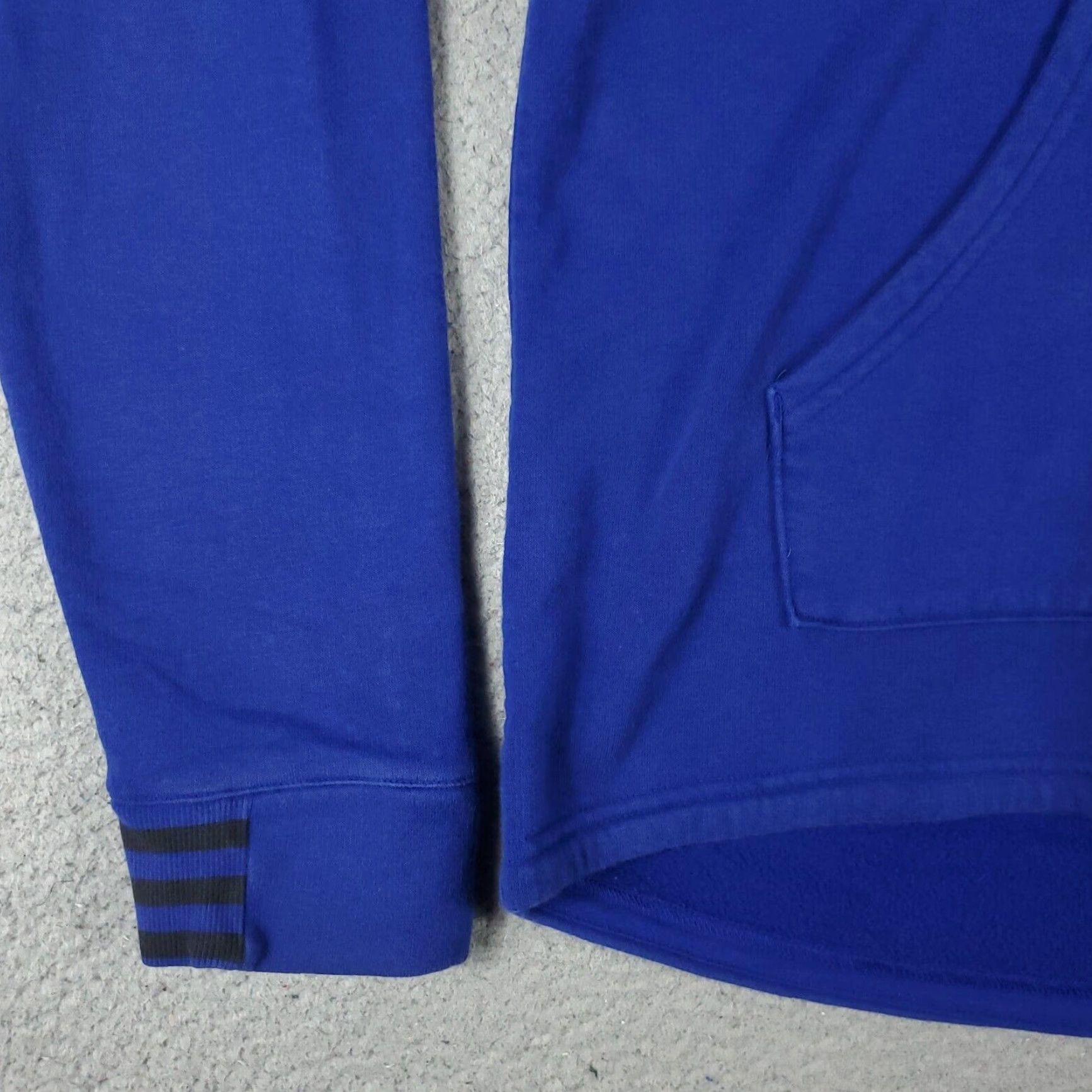 Adidas Adidas Womens Medium Blue Pullover Hoodie Sweatshirt Ladies Size M / US 6-8 / IT 42-44 - 4 Thumbnail