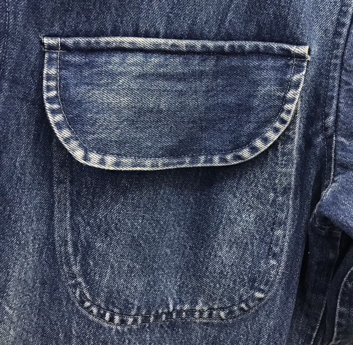 Japanese Brand Vintage Demob Men Denim Jacket Size US XL / EU 56 / 4 - 5 Thumbnail