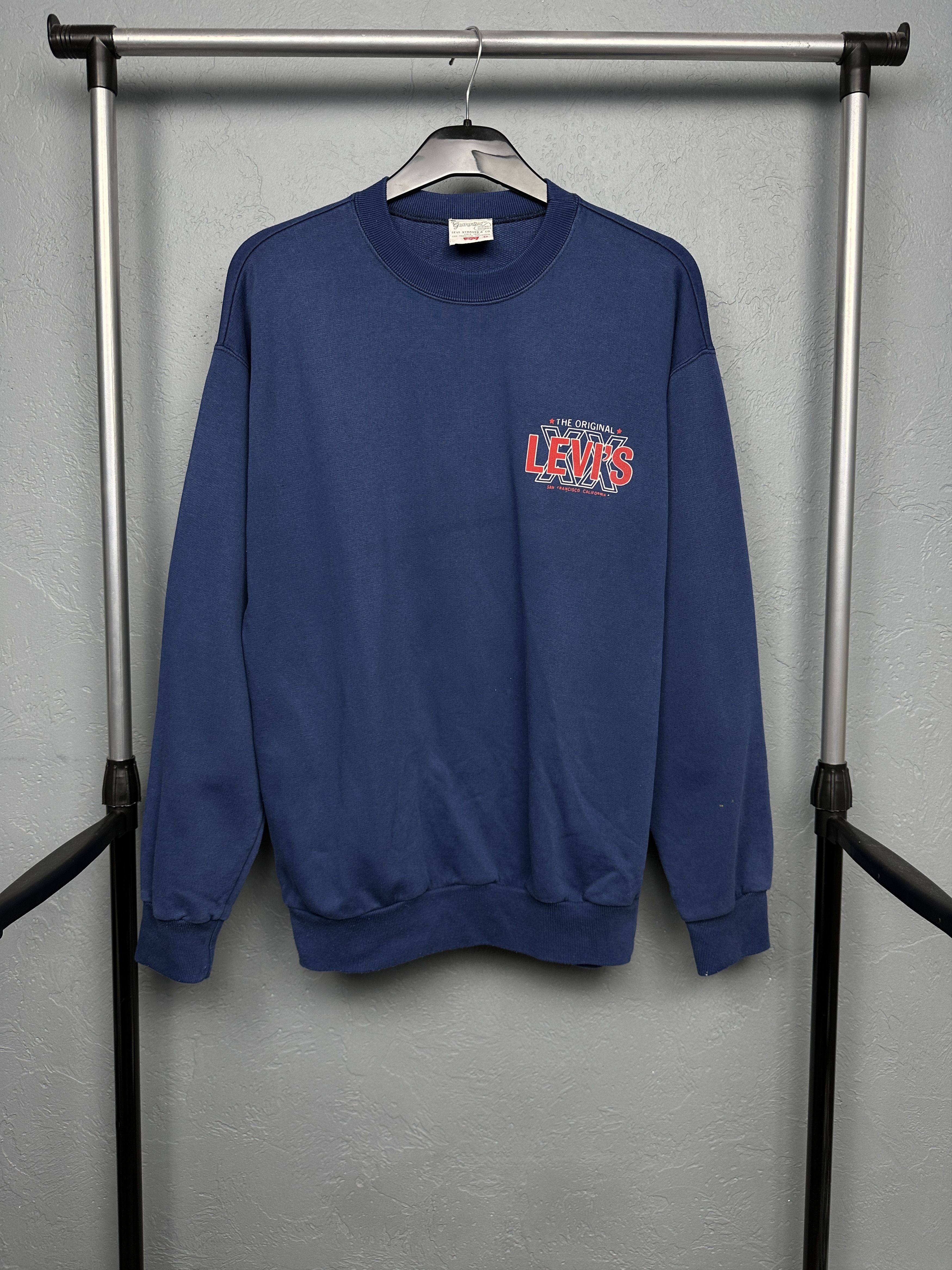 Levi's Levi's 90s Vintage Mens Sweatshirt Size US M / EU 48-50 / 2 - 1 Thumbnail