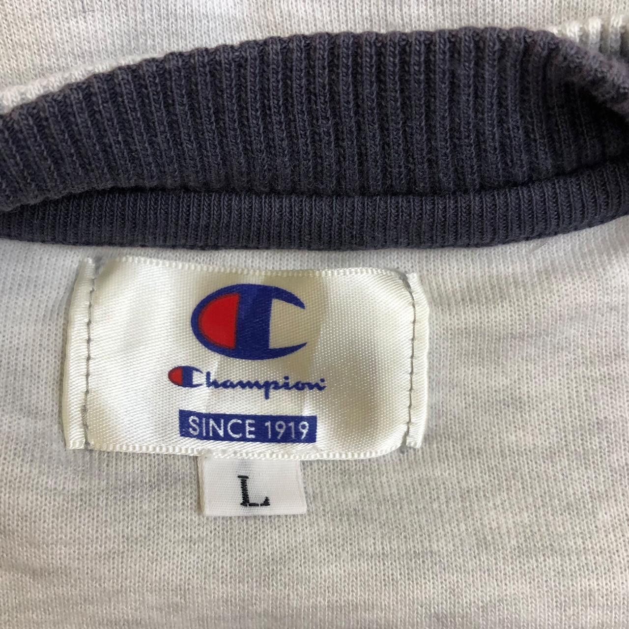Champion Vintage CHAMPION NEW YORK Sports Union Tee Shirt Size L / US 10 / IT 46 - 5 Thumbnail
