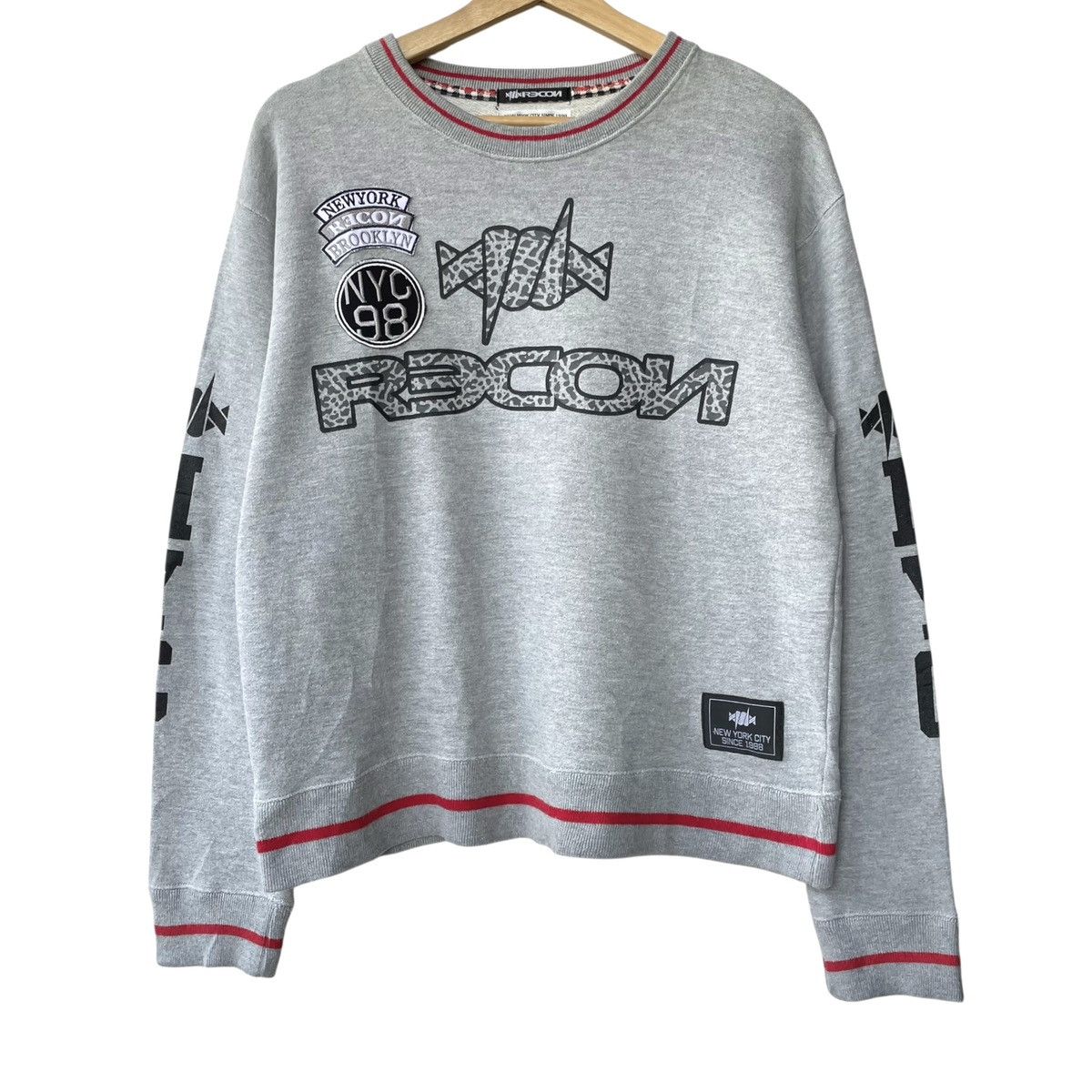 Recon Recon NYC 1998 Stash X Futura Logo Crewneck Sweatshirt Size US M / EU 48-50 / 2 - 1 Thumbnail